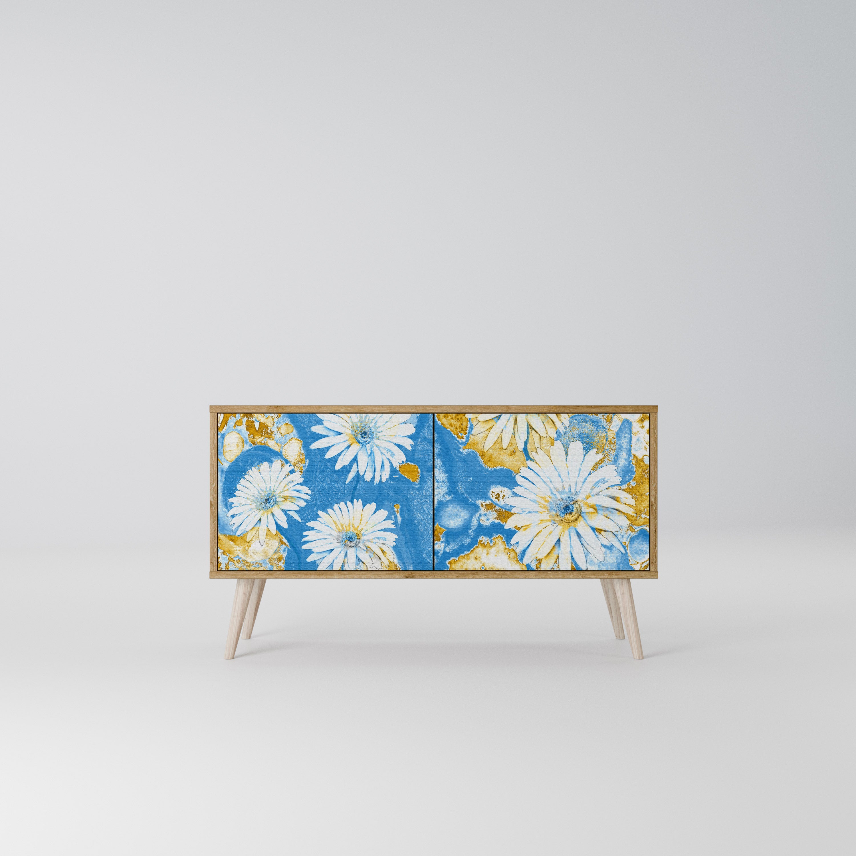 DAISY LUXE Kompaktowa szafka RTV 2-drzwiowa