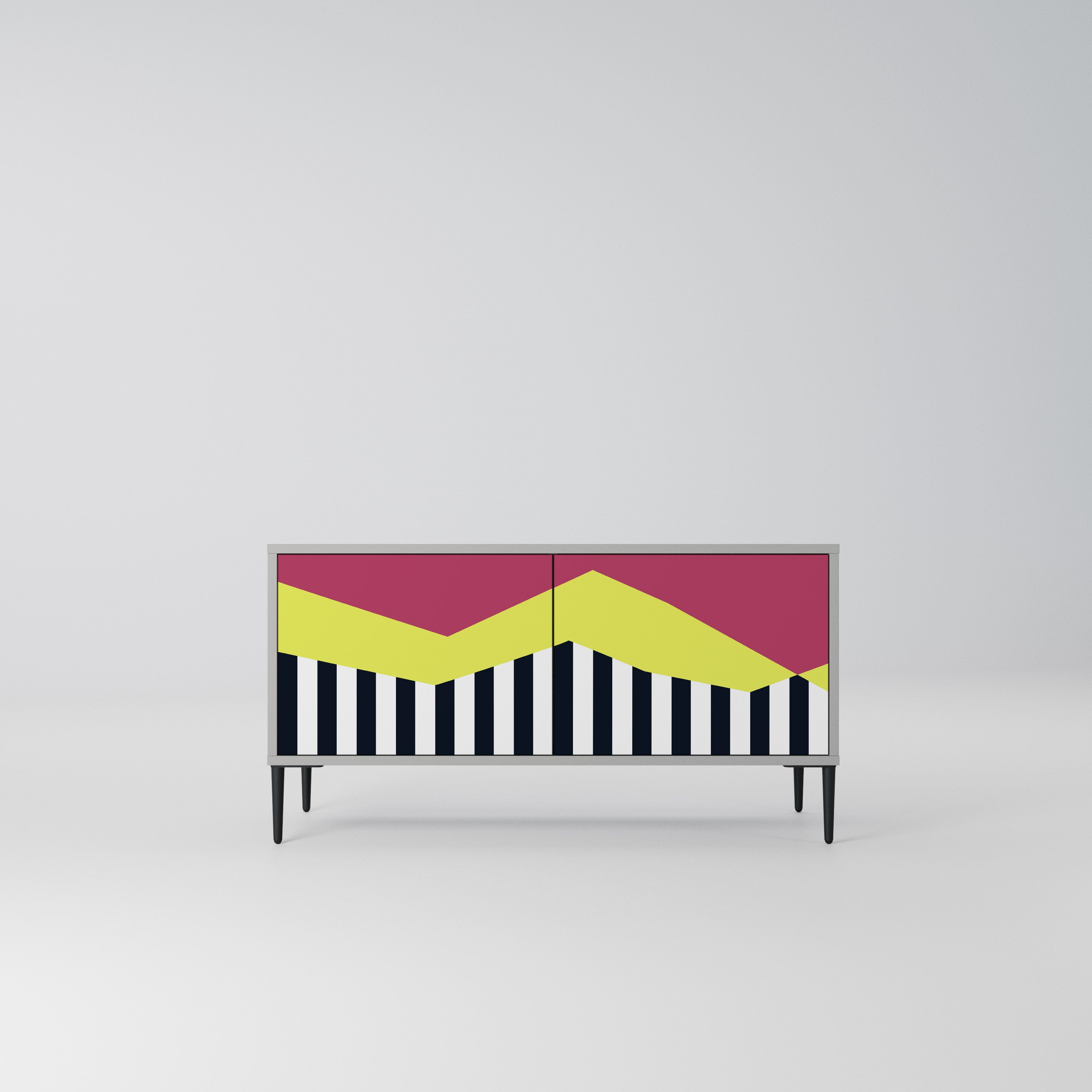 PIANO FANTASY Kompaktowa szafka RTV 2-drzwiowa