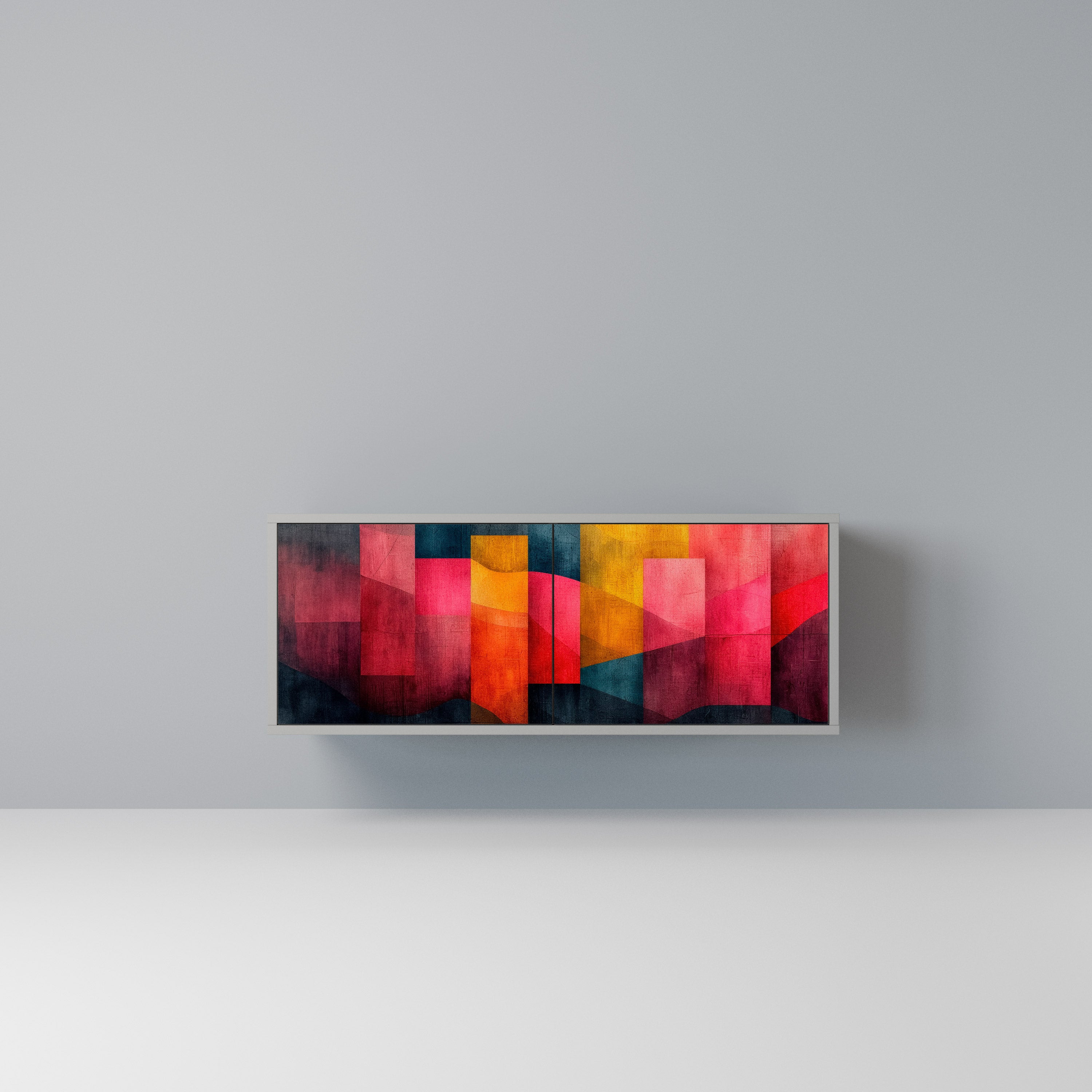 COLORFUL SOUNDS Kompaktowa szafka RTV 2-drzwiowa