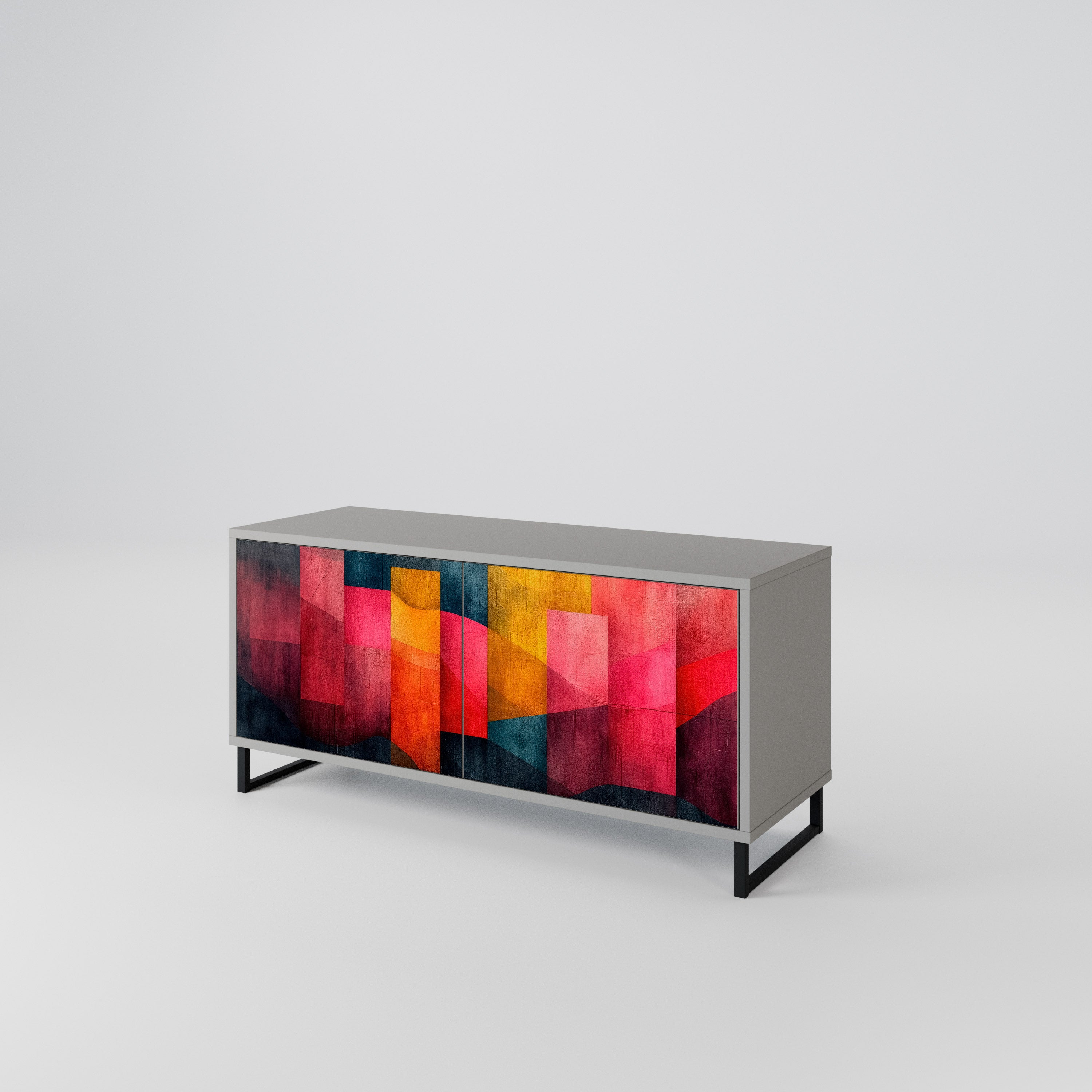 COLORFUL SOUNDS Kompaktowa szafka RTV 2-drzwiowa