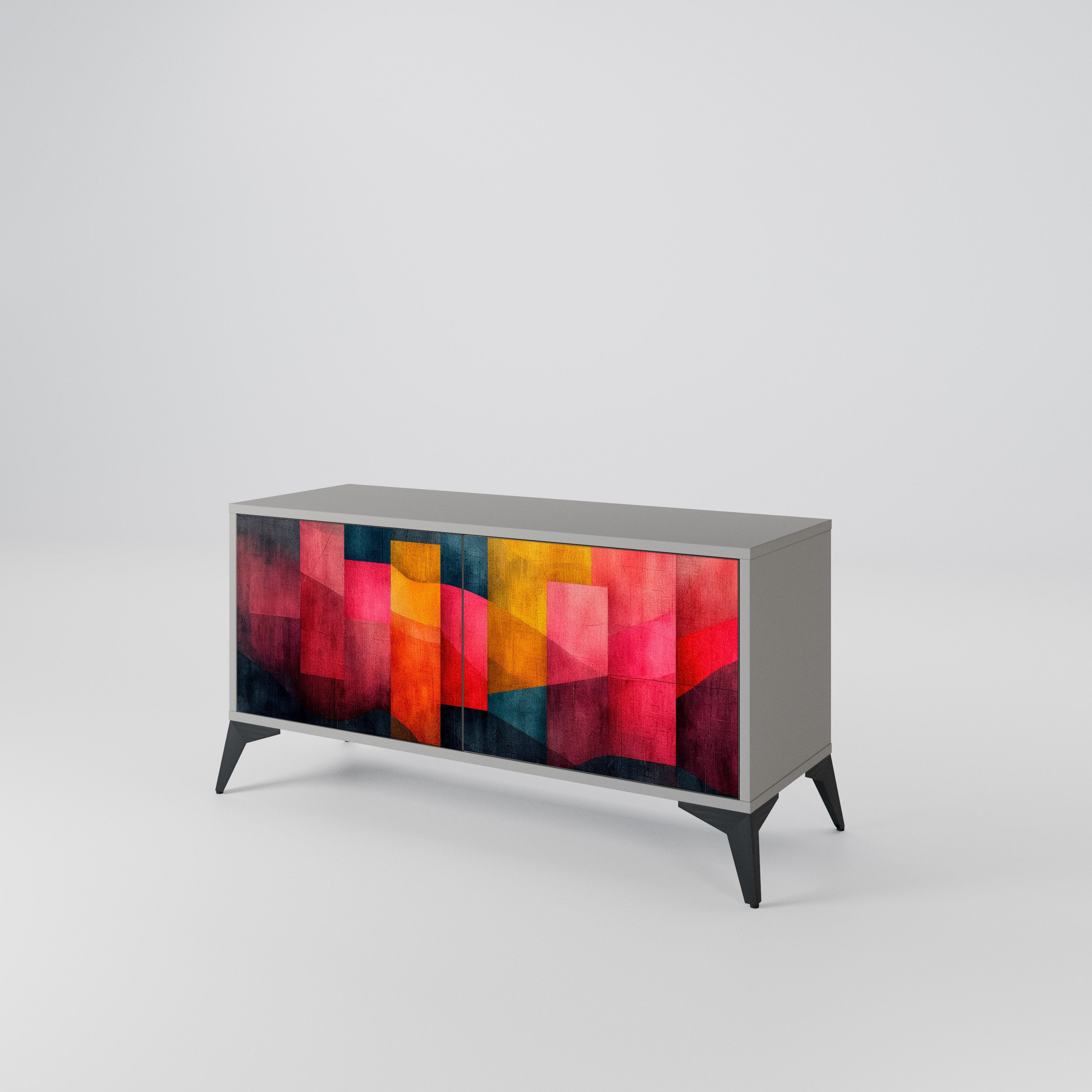 COLORFUL SOUNDS Kompaktowa szafka RTV 2-drzwiowa