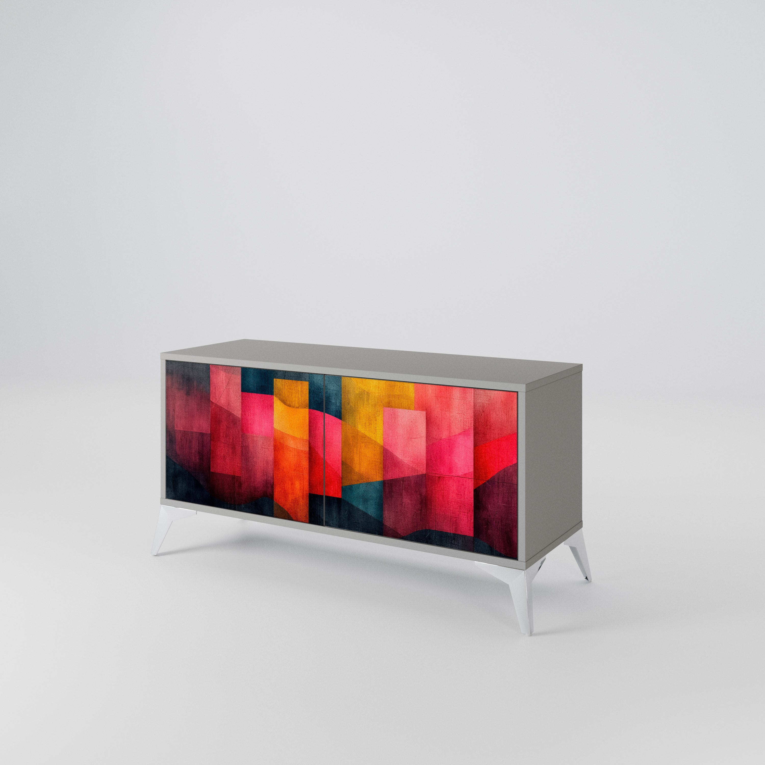 COLORFUL SOUNDS Kompaktowa szafka RTV 2-drzwiowa