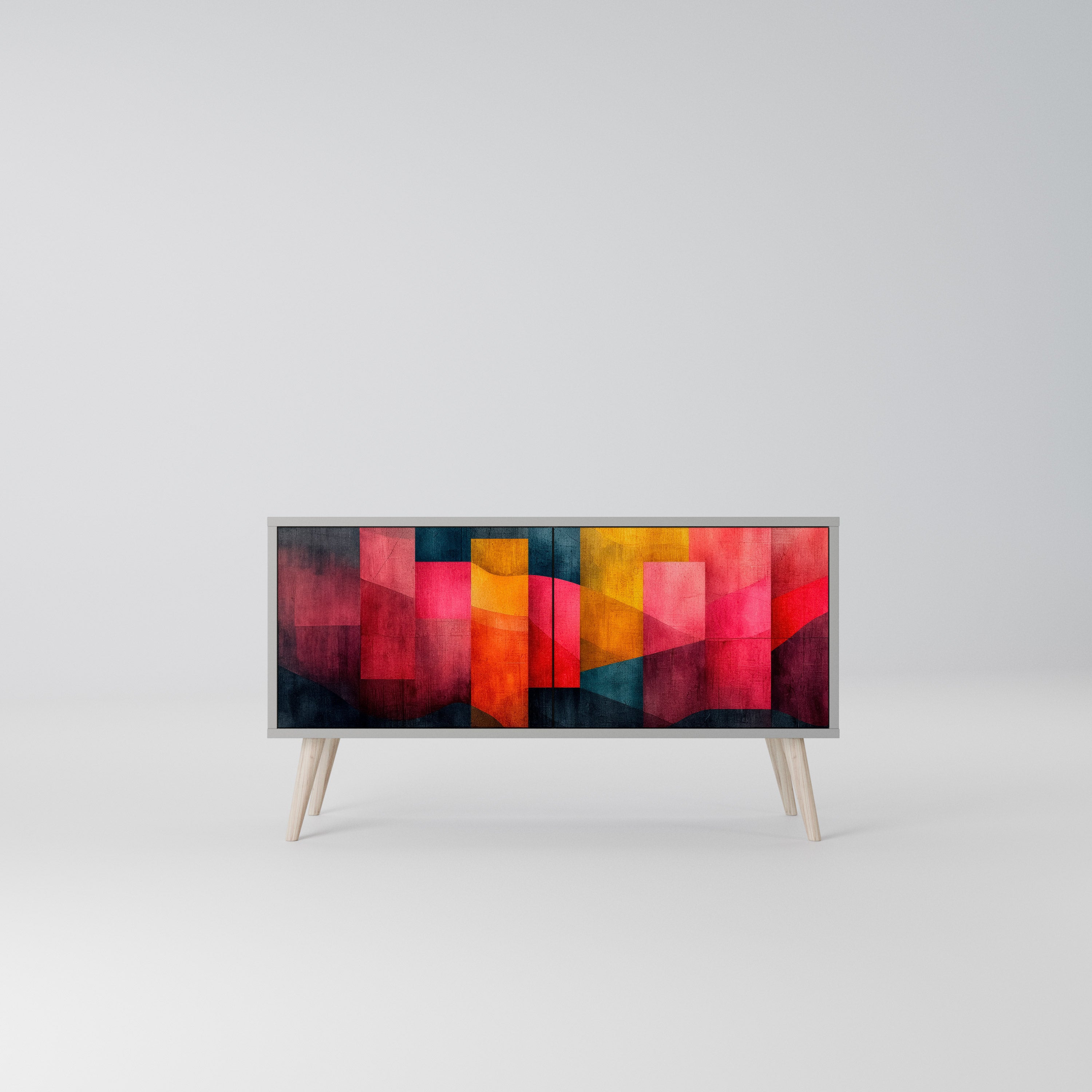 COLORFUL SOUNDS Kompaktowa szafka RTV 2-drzwiowa