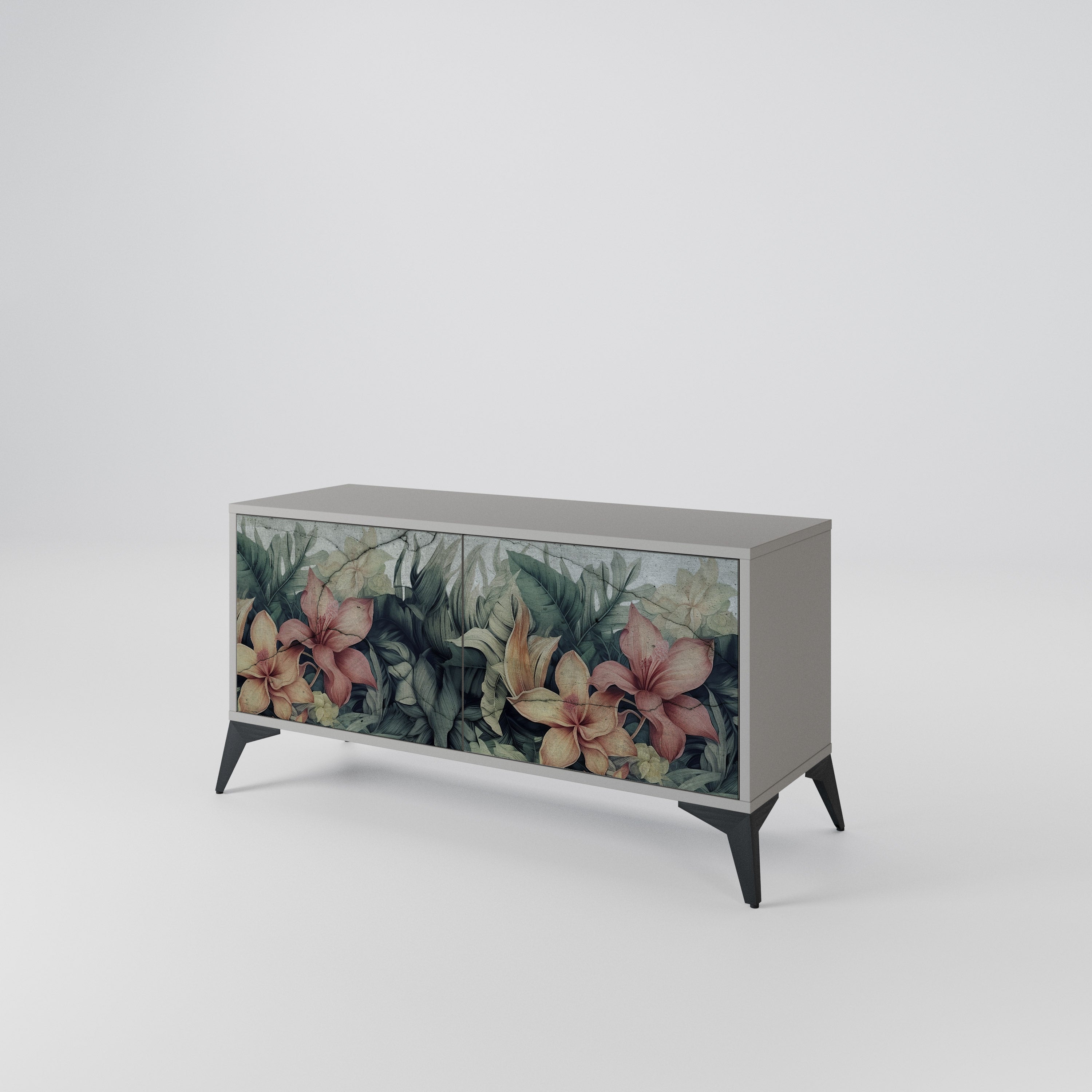 HEAVENLY BLOOM Kompaktowa szafka RTV 2-drzwiowa