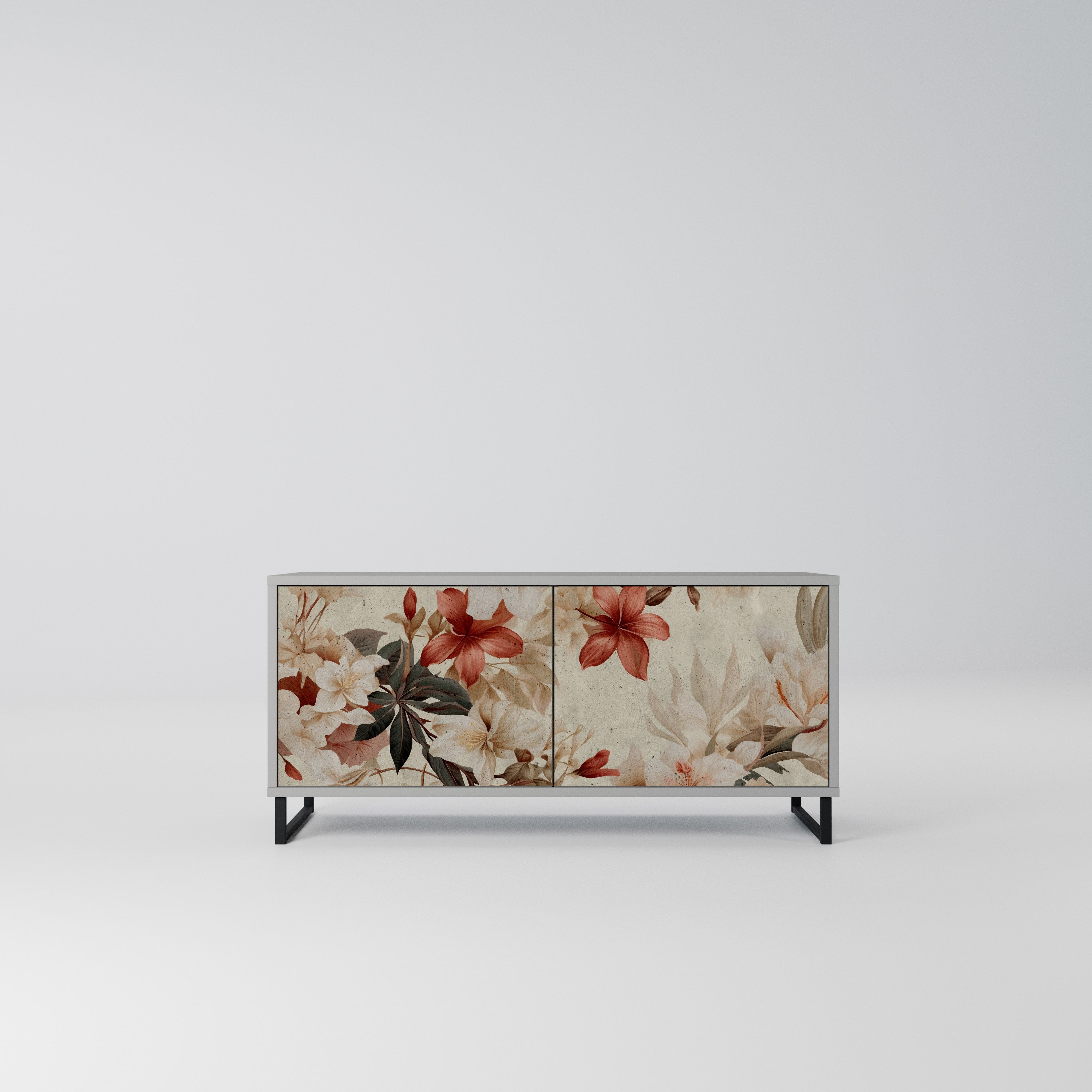 PETAL HARMONY Kompaktowa szafka RTV 2-drzwiowa