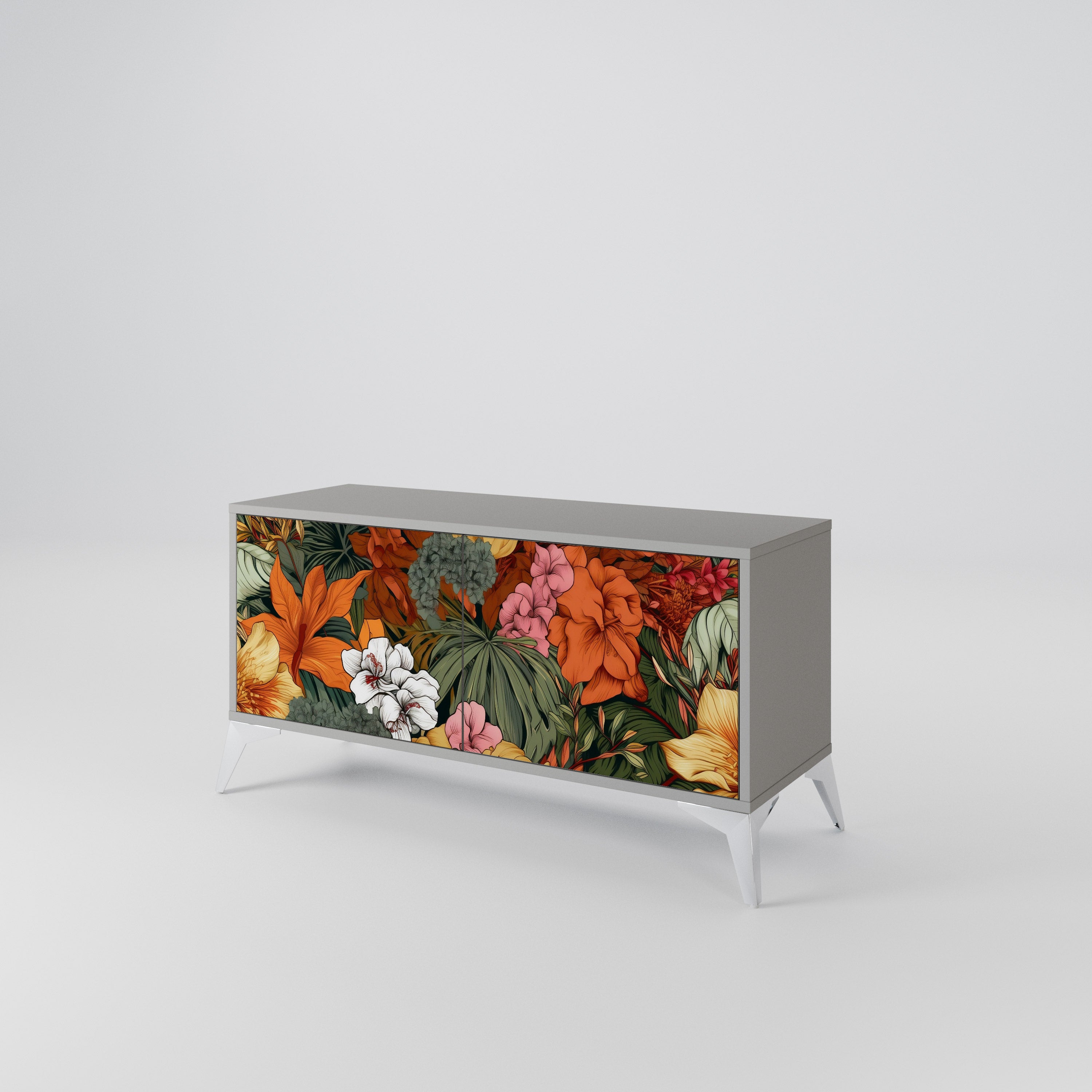 RADIANT FLORA Kompaktowa szafka RTV 2-drzwiowa