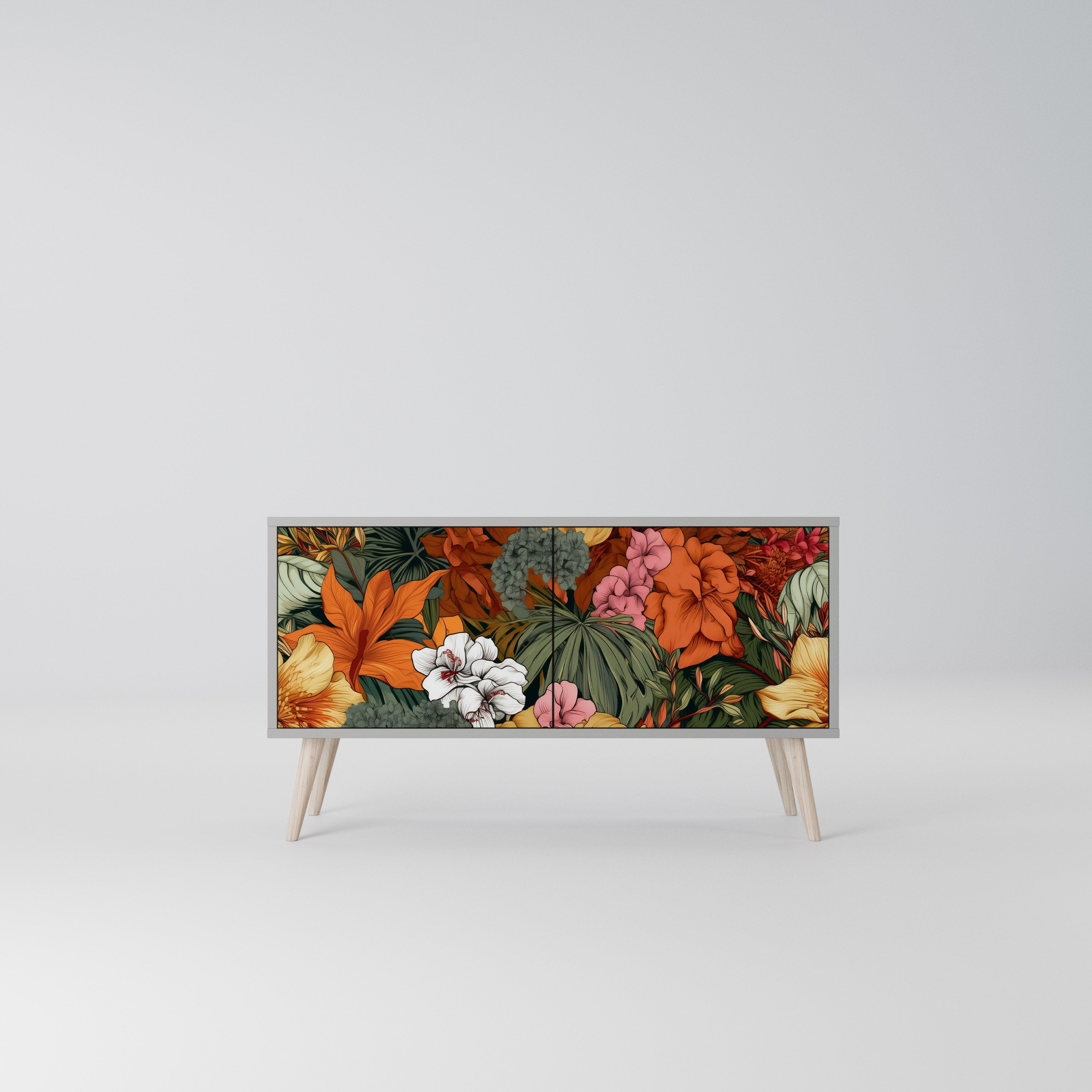 RADIANT FLORA Kompaktowa szafka RTV 2-drzwiowa