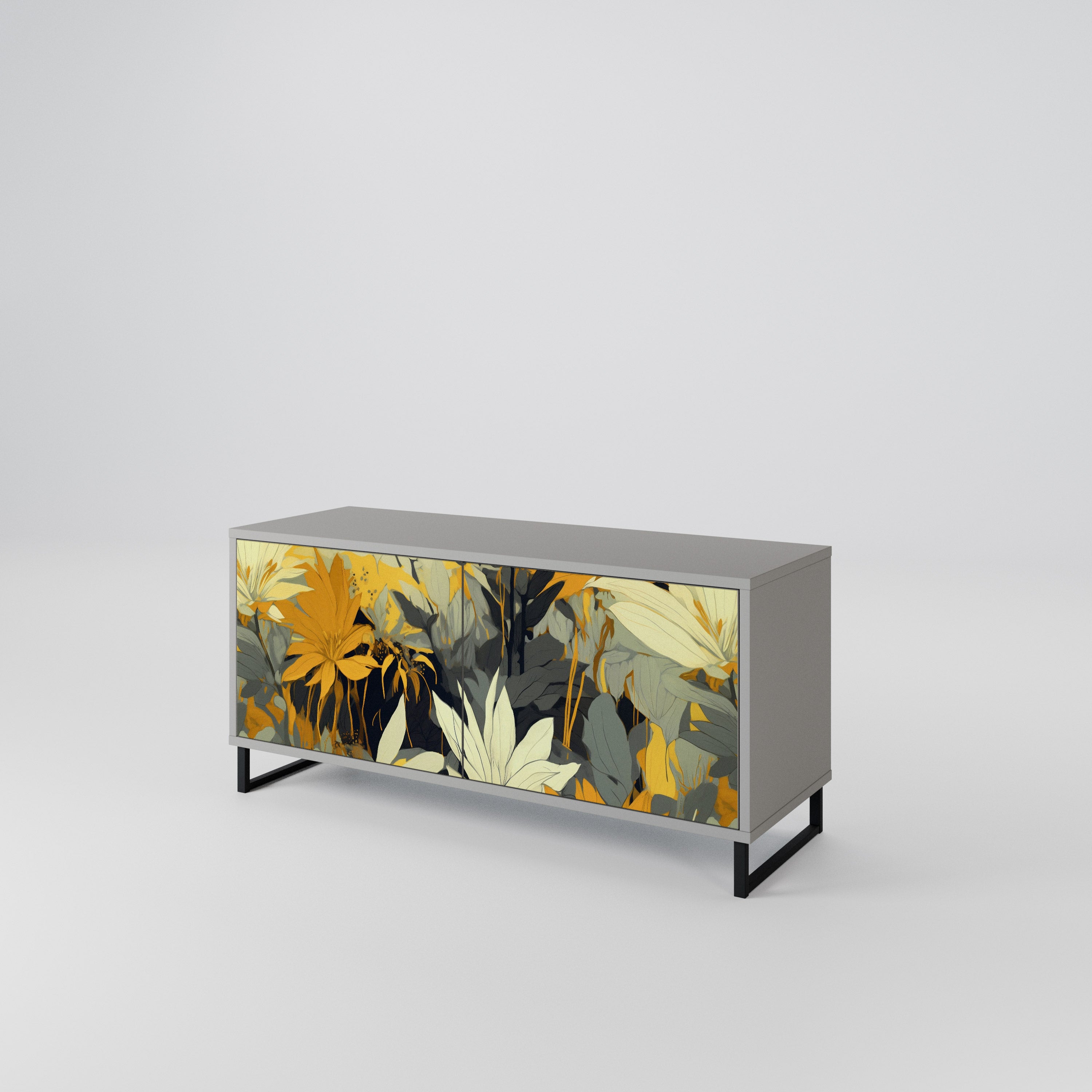 SUNKISSED LILY Kompaktowa szafka RTV 2-drzwiowa