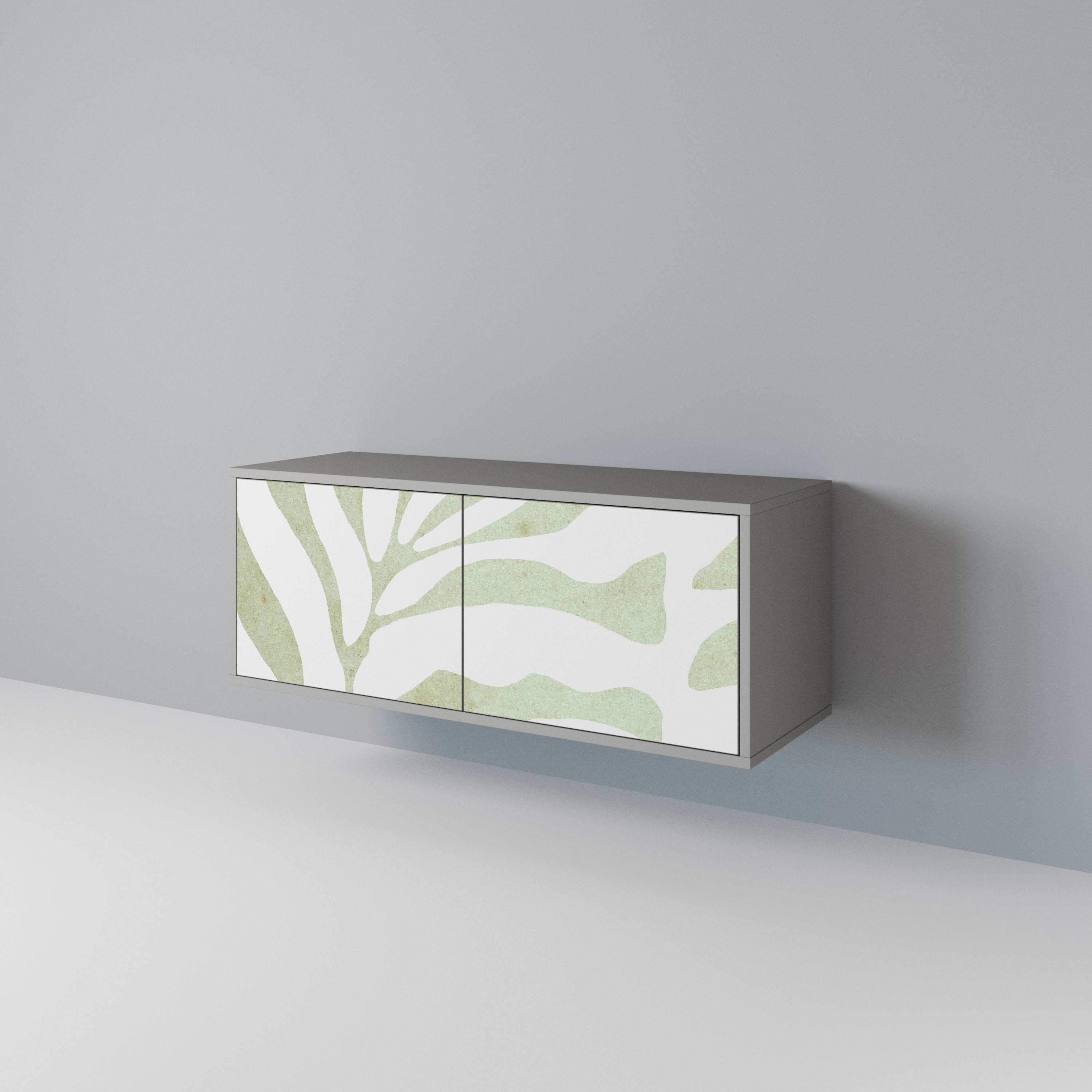 BOTANICAL SPARK Kompaktowa szafka RTV 2-drzwiowa