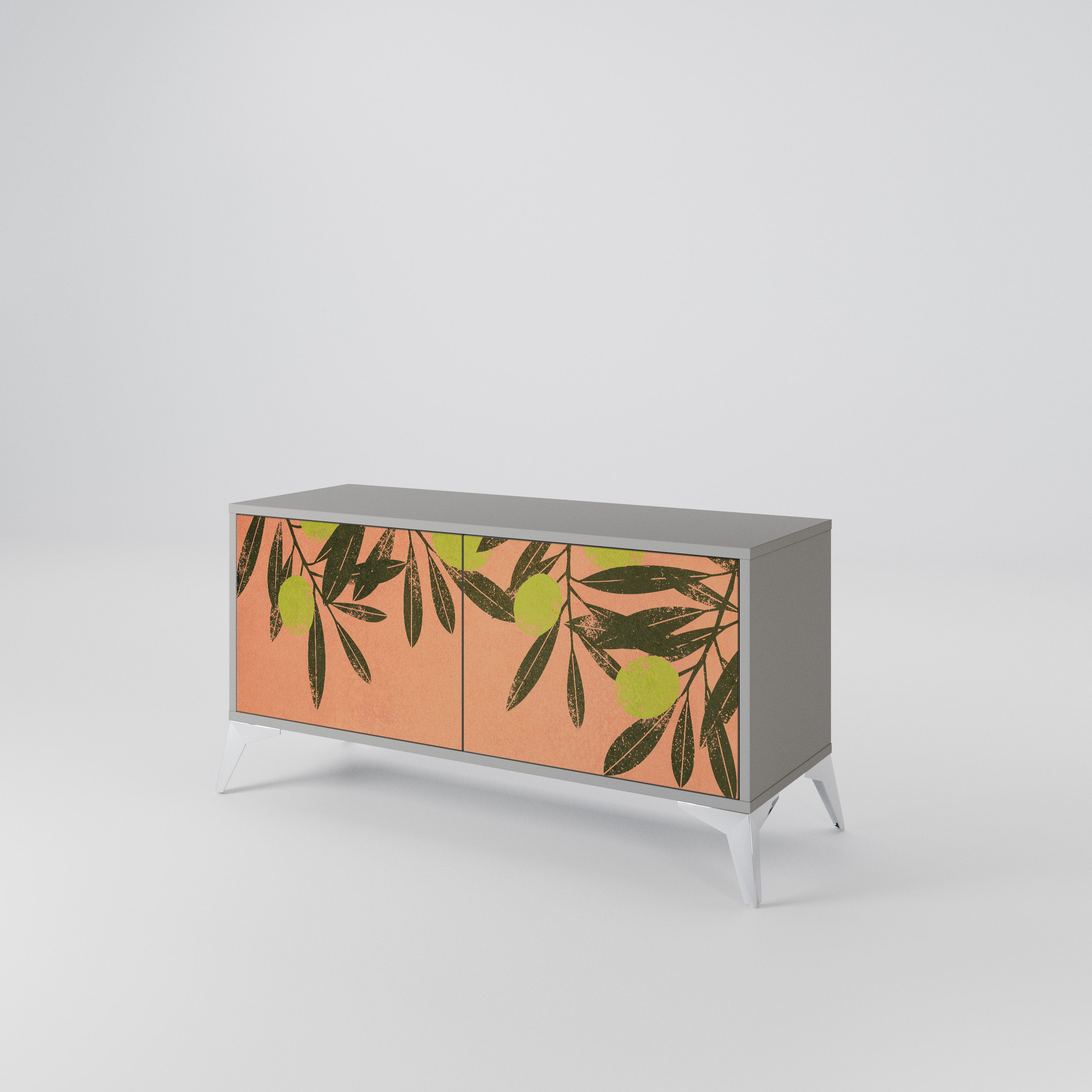 JUICY OLIVES Kompaktowa szafka RTV 2-drzwiowa