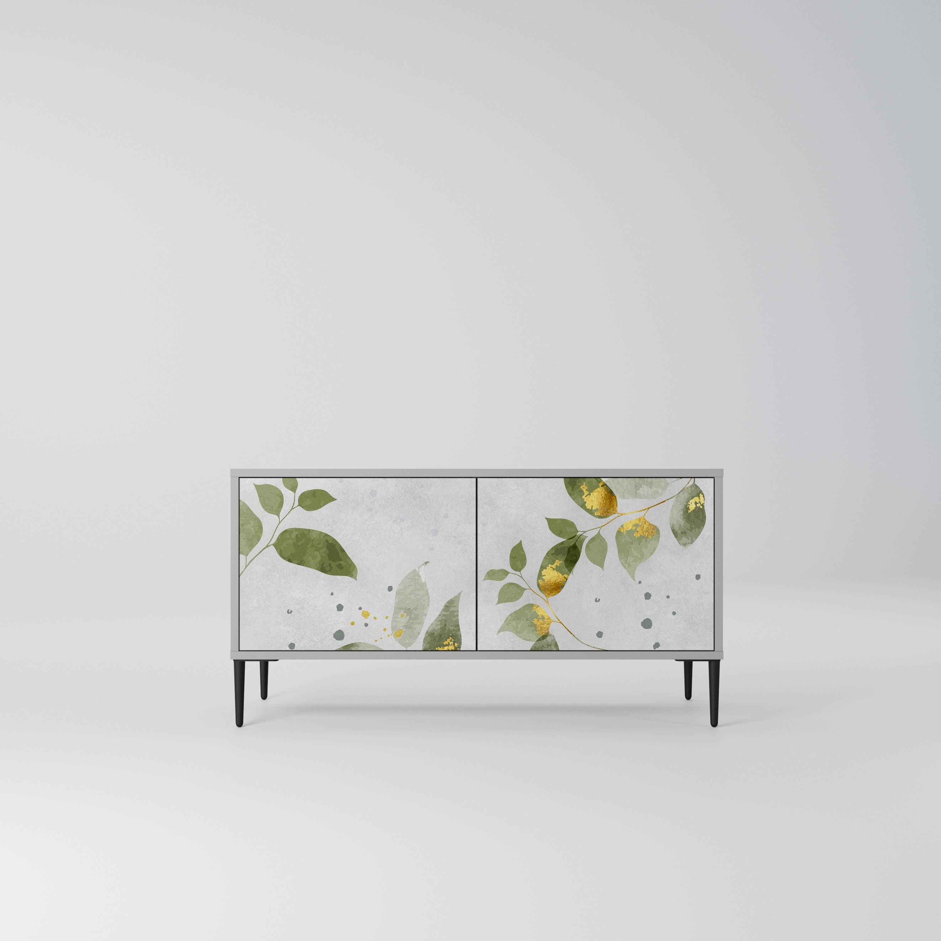 ELEGANT BOTANICS Kompaktowa szafka RTV 2-drzwiowa