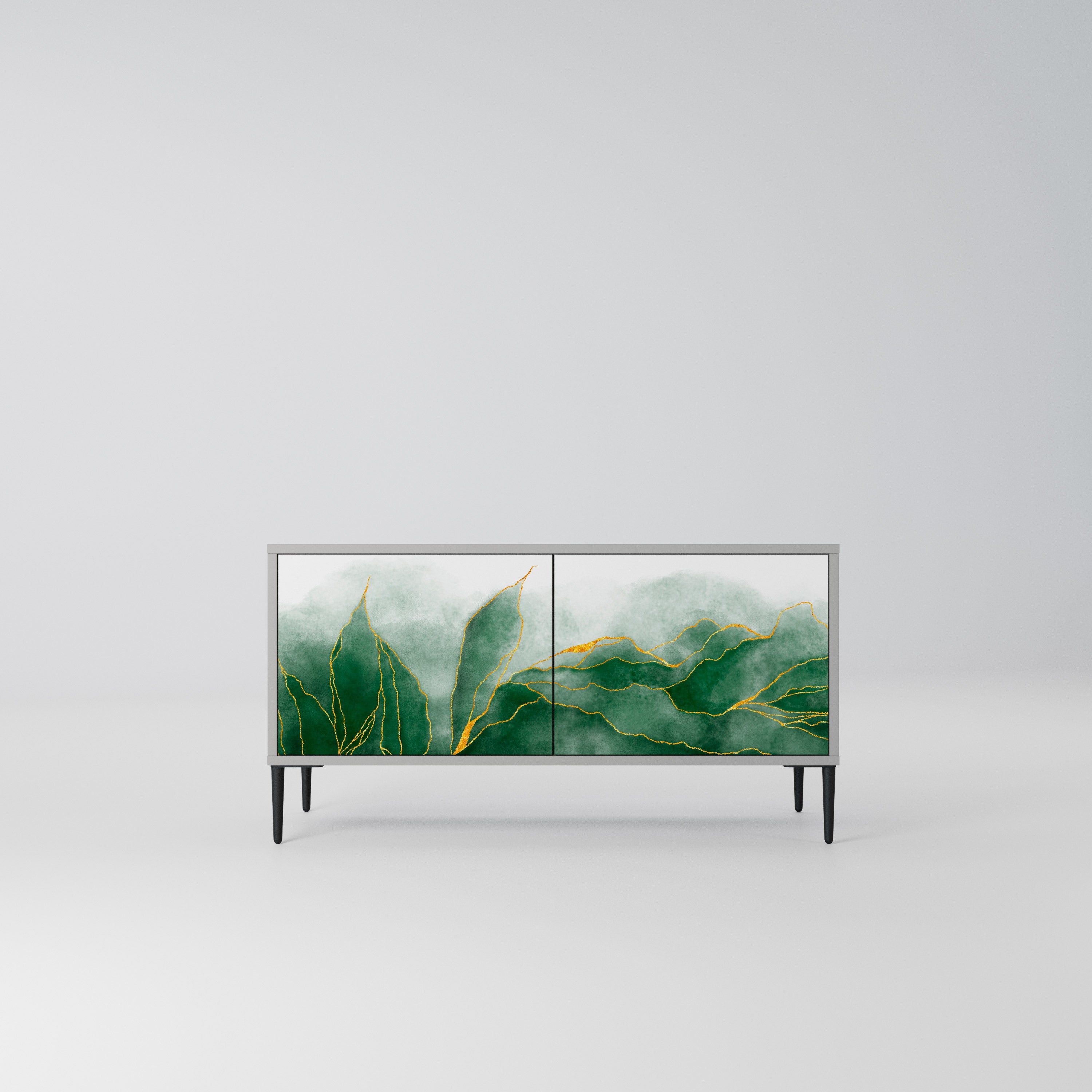 EXPENSIVE NATURE Kompaktowa szafka RTV 2-drzwiowa