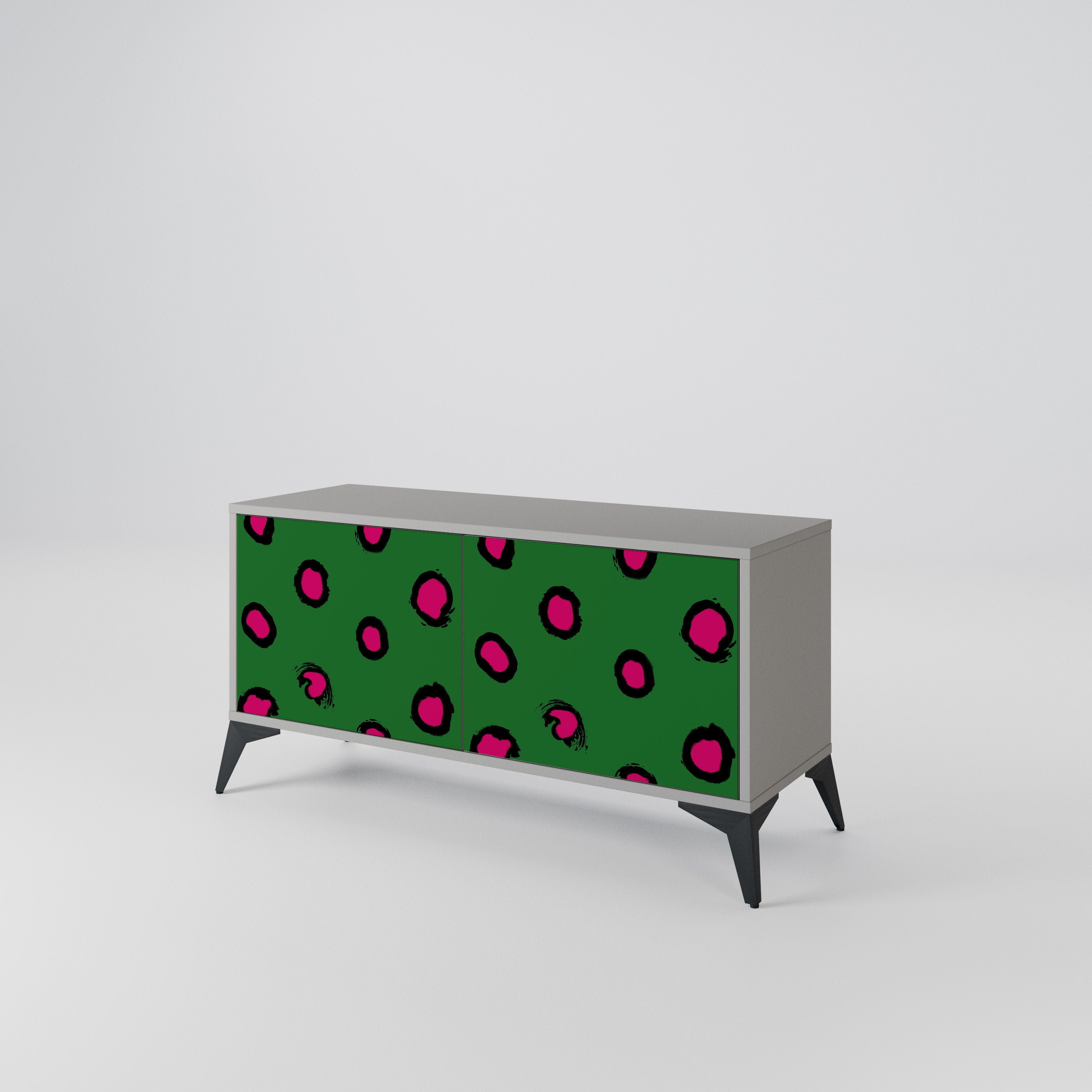 FUNKY SPOTS Kompaktowa szafka RTV 2-drzwiowa