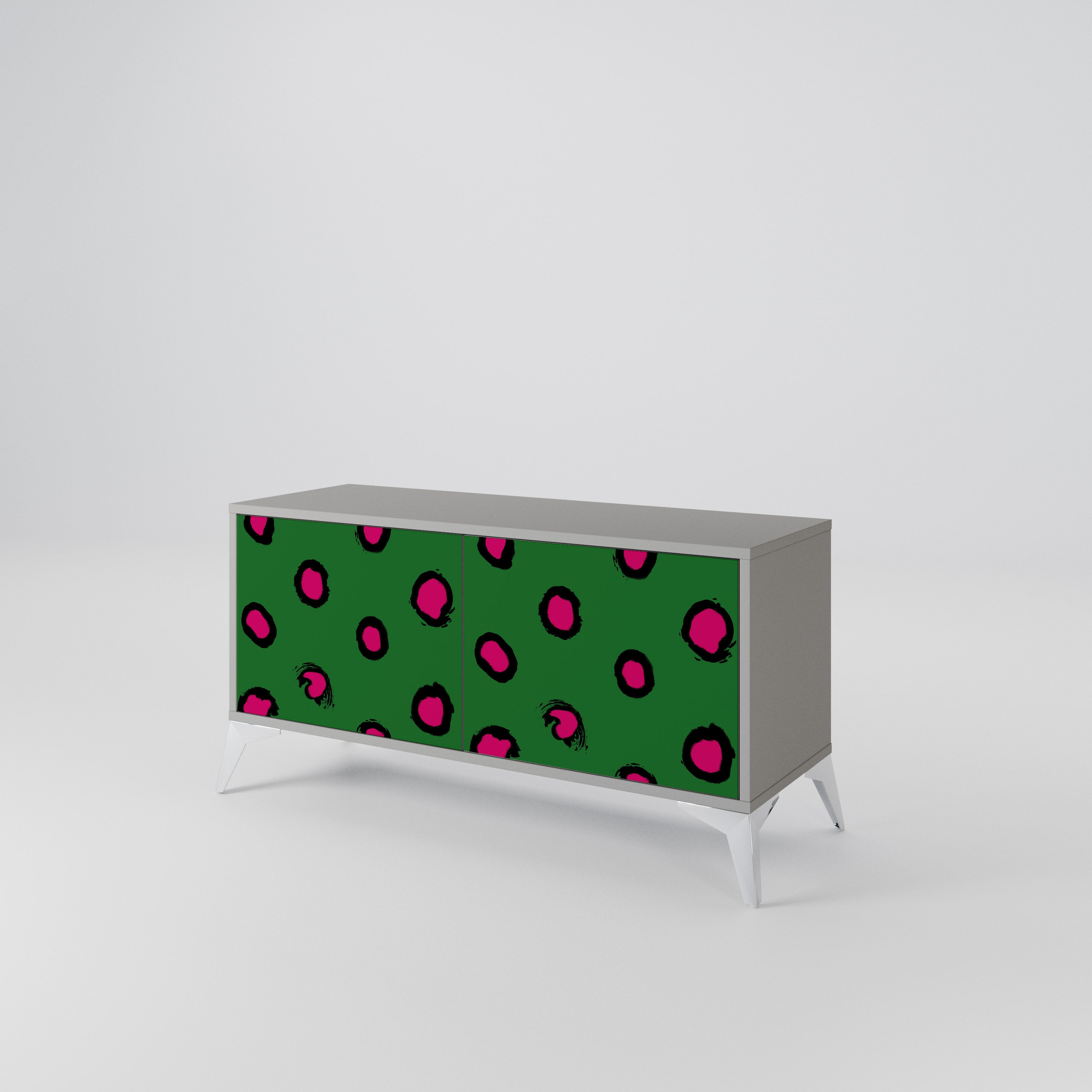 FUNKY SPOTS Kompaktowa szafka RTV 2-drzwiowa