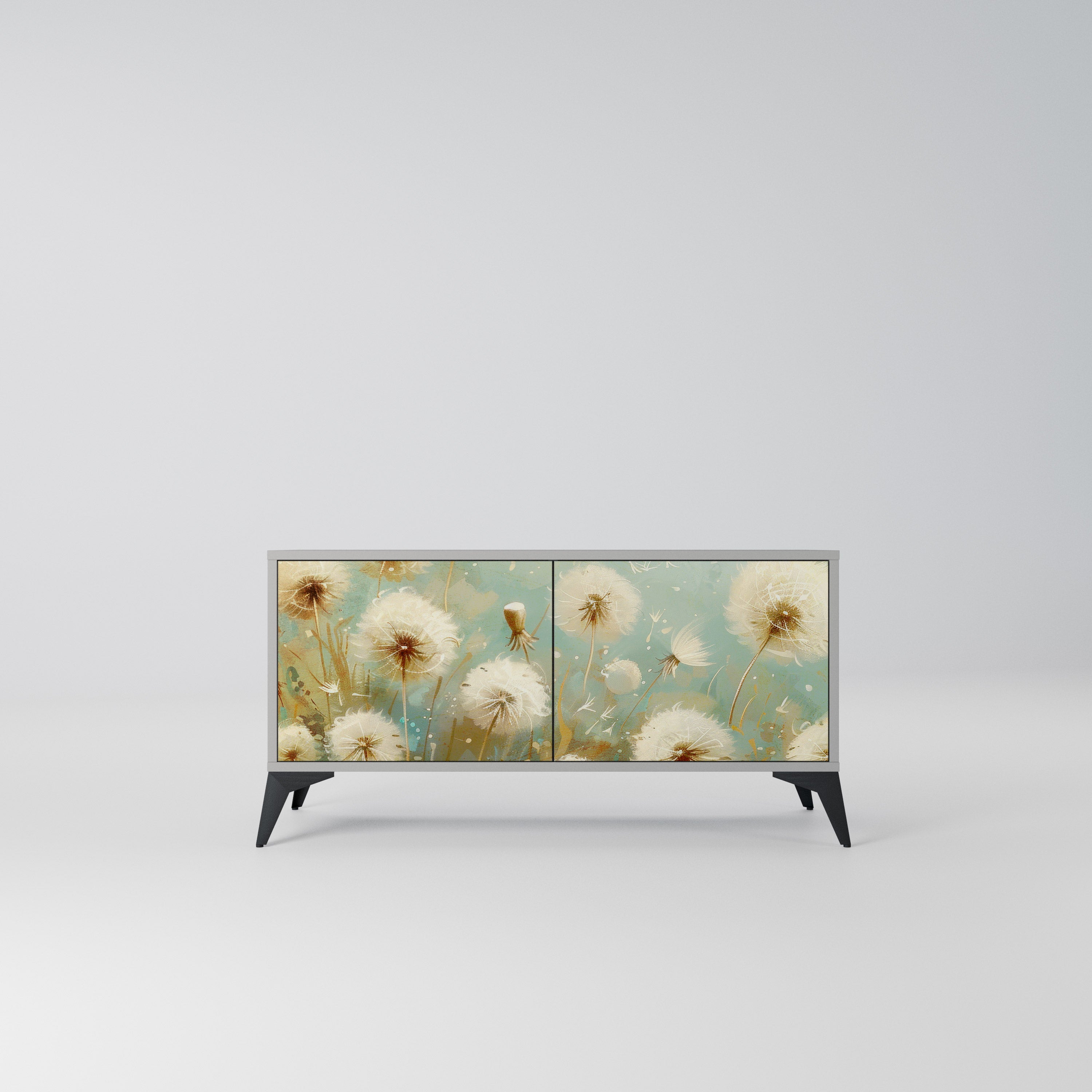 DREAMY MEADOW Kompaktowa szafka RTV 2-drzwiowa