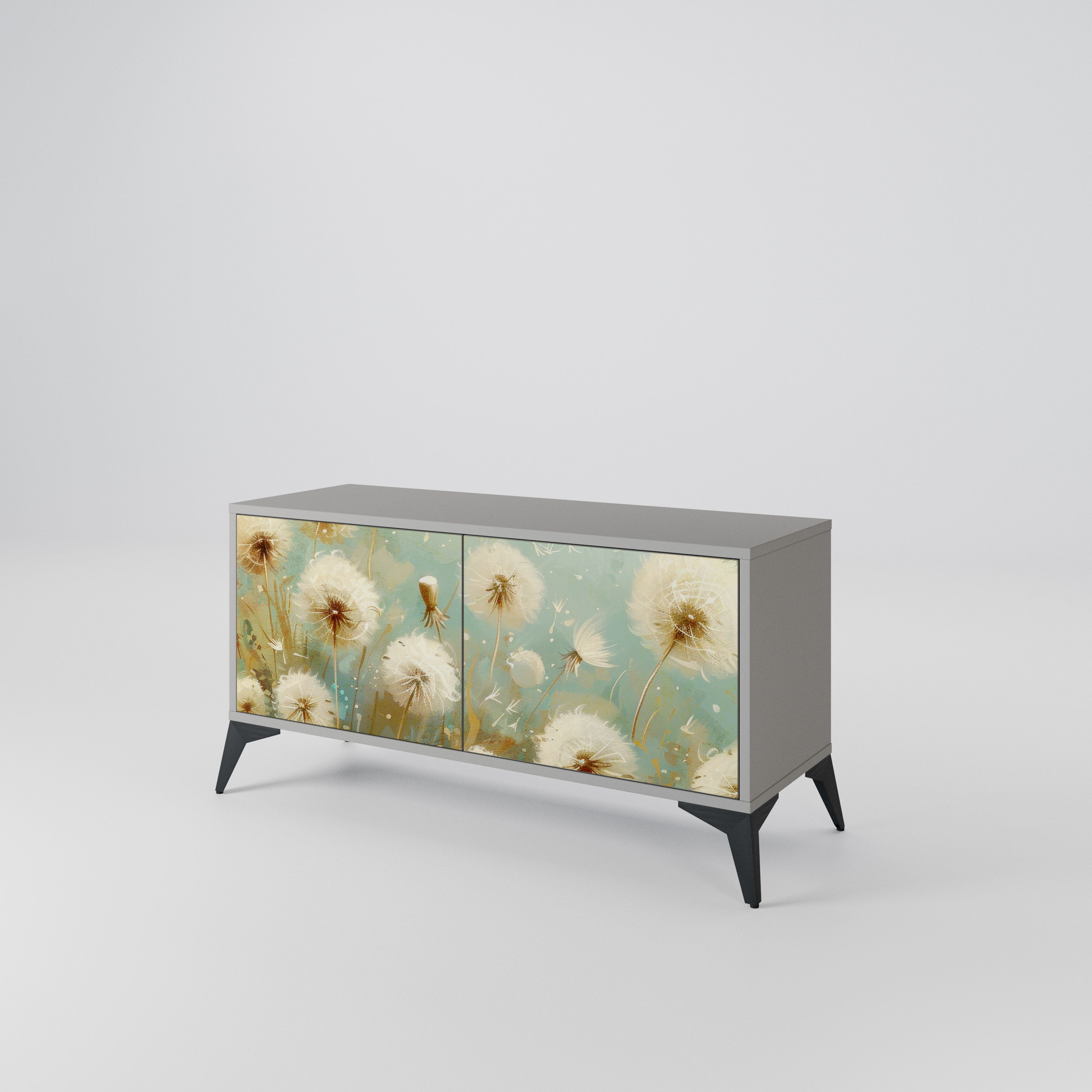 DREAMY MEADOW Kompaktowa szafka RTV 2-drzwiowa