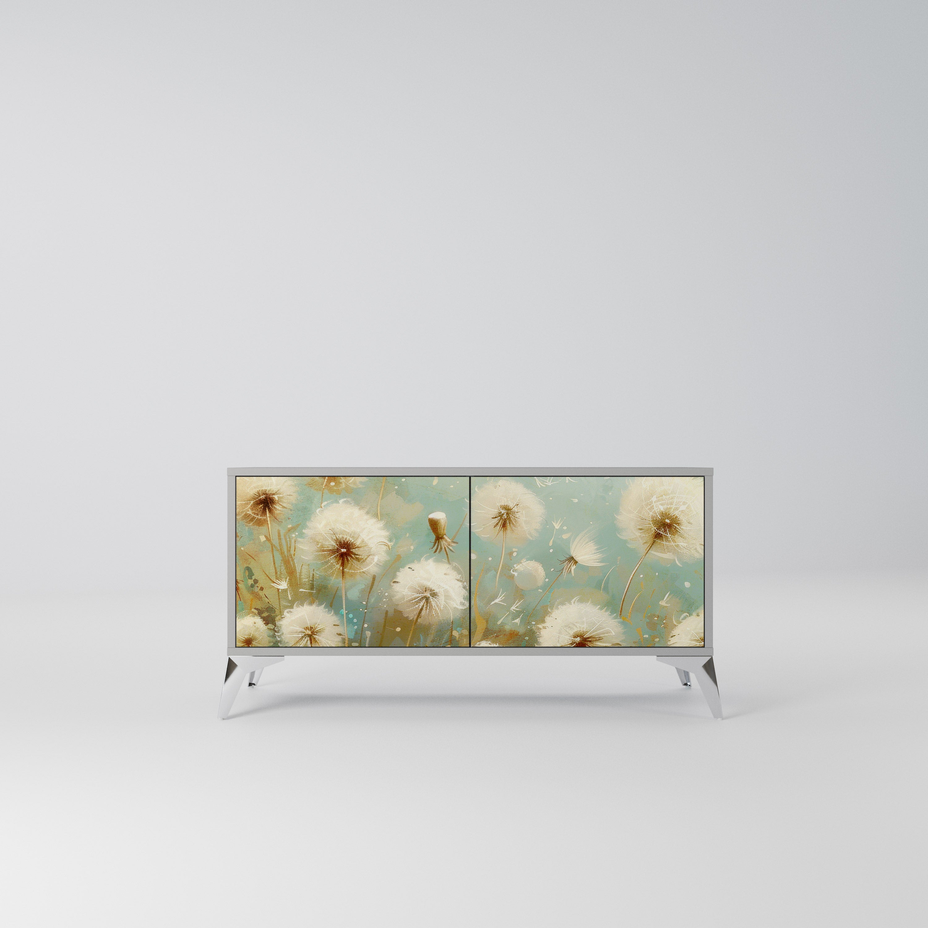 DREAMY MEADOW Kompaktowa szafka RTV 2-drzwiowa