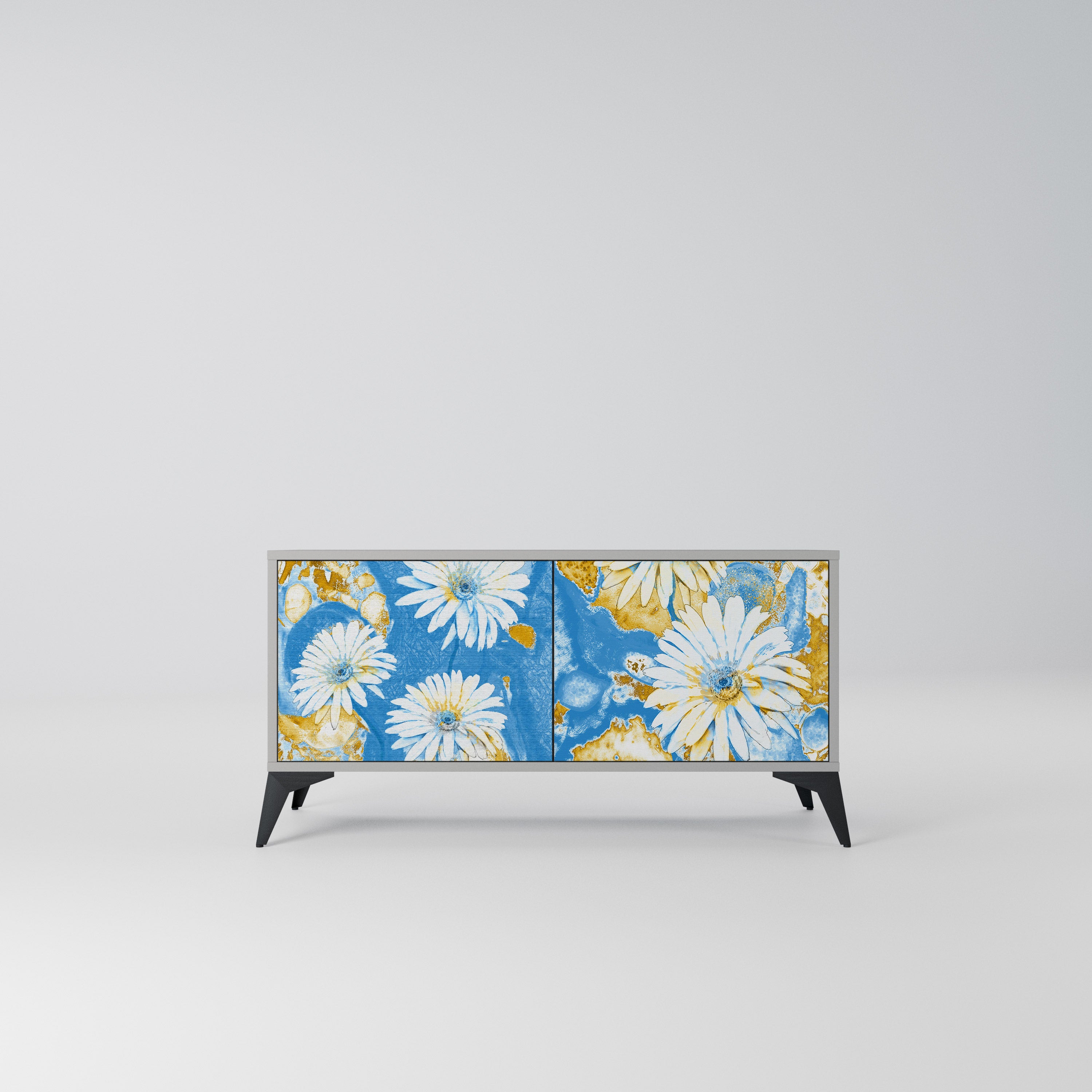 DAISY LUXE Kompaktowa szafka RTV 2-drzwiowa