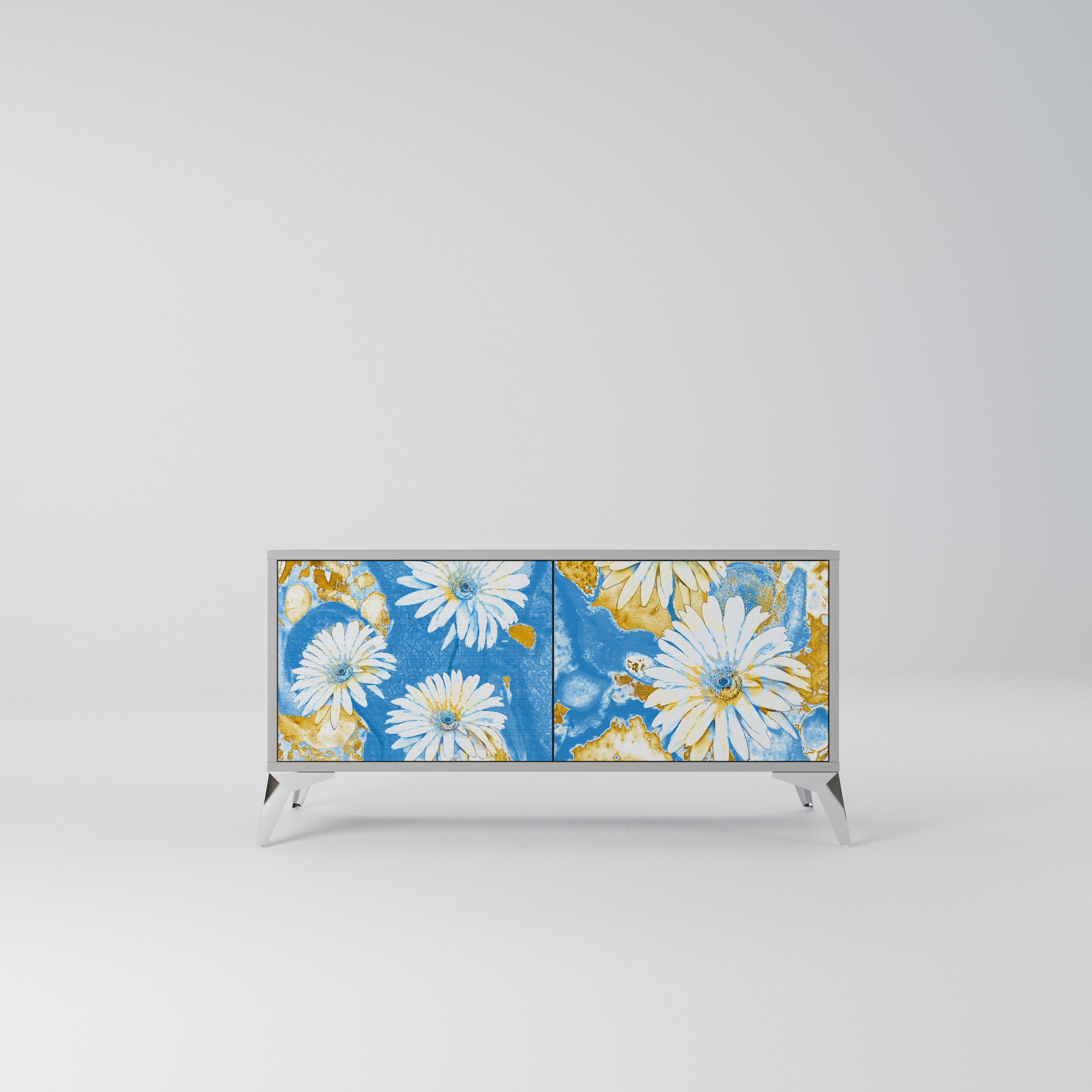 DAISY LUXE Kompaktowa szafka RTV 2-drzwiowa