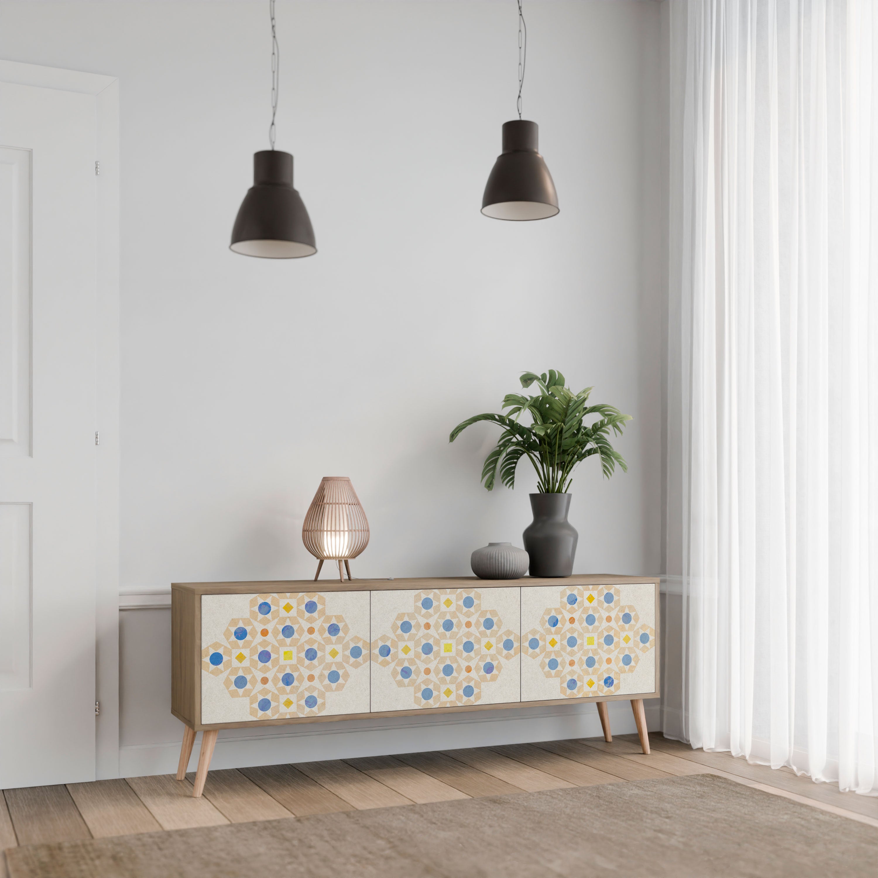 PATTERNED PRISM Szafka RTV 3-drzwiowa