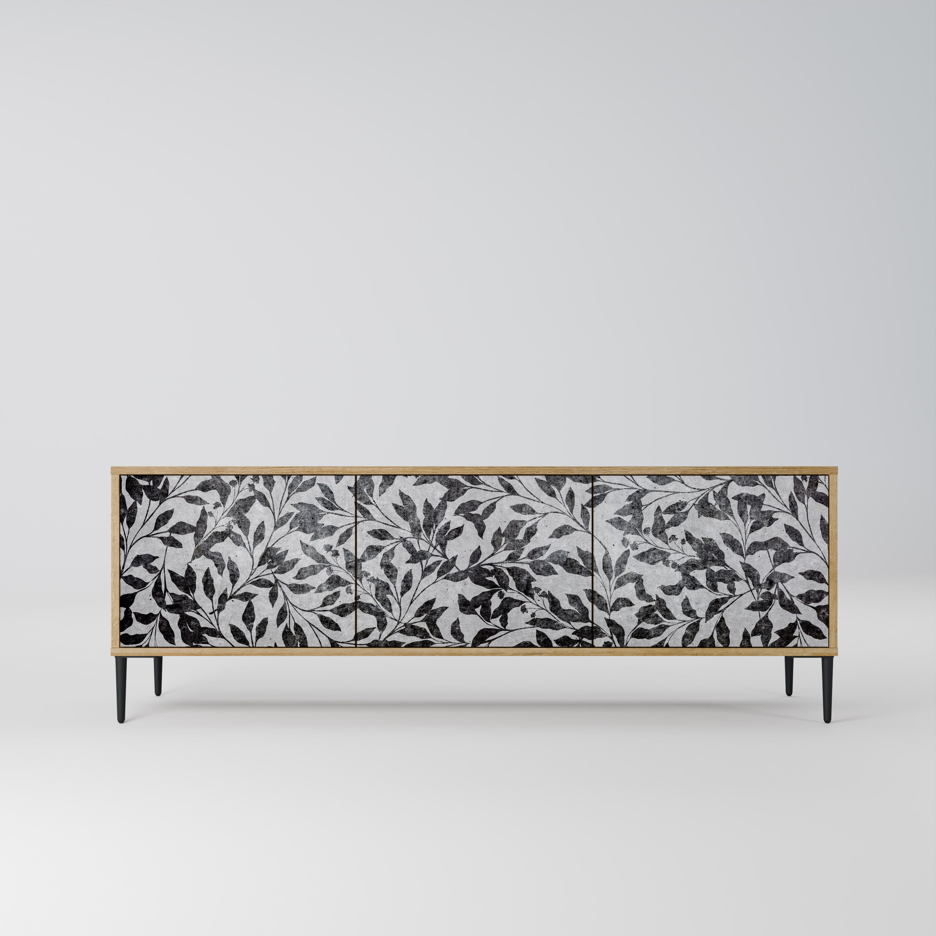 CHARCOAL SPROUT Szafka RTV 3-drzwiowa
