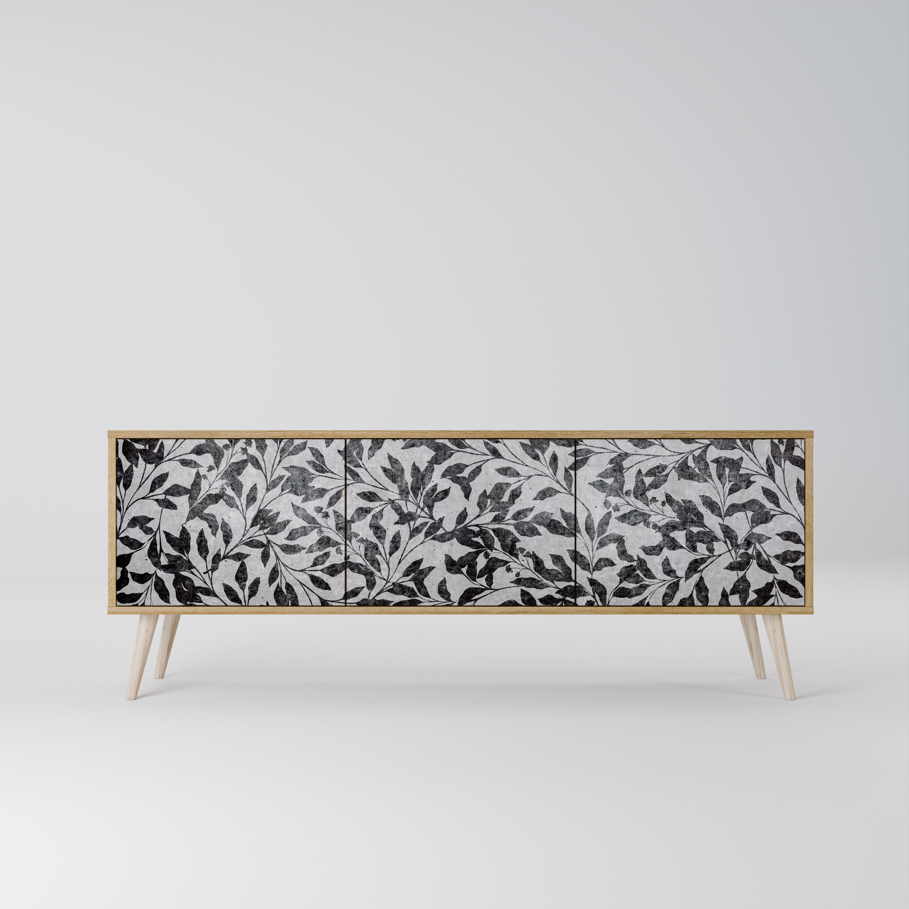 CHARCOAL SPROUT Szafka RTV 3-drzwiowa
