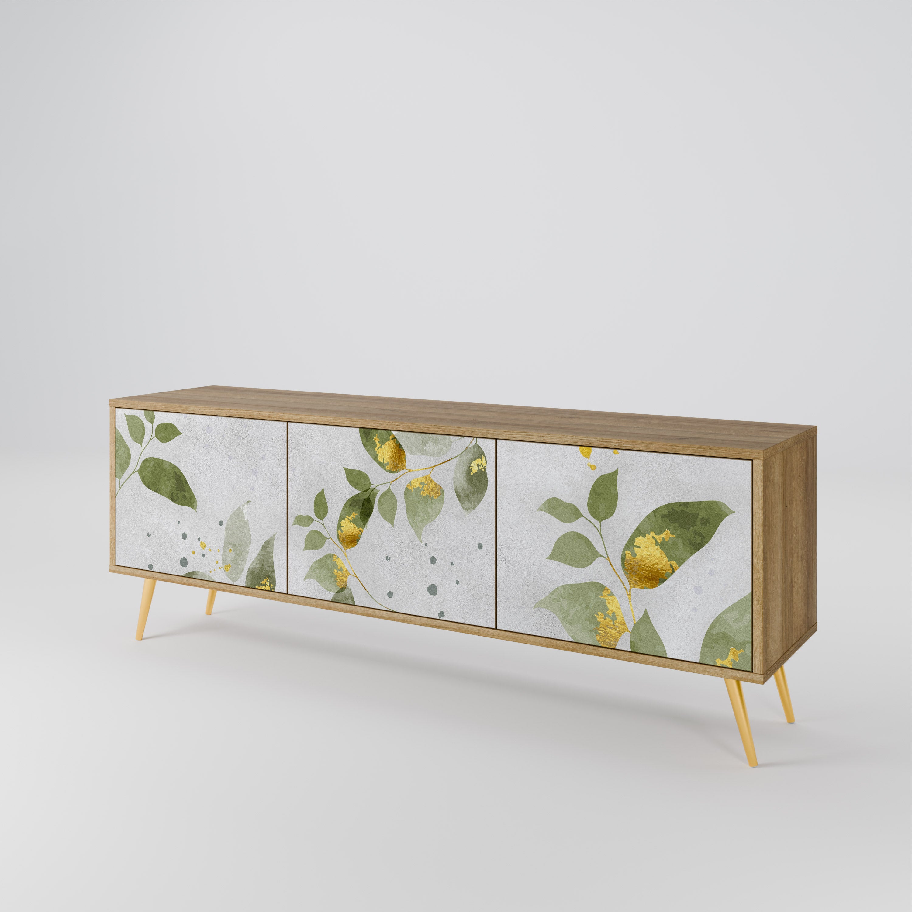 ELEGANT BOTANICS Szafka RTV 3-drzwiowa