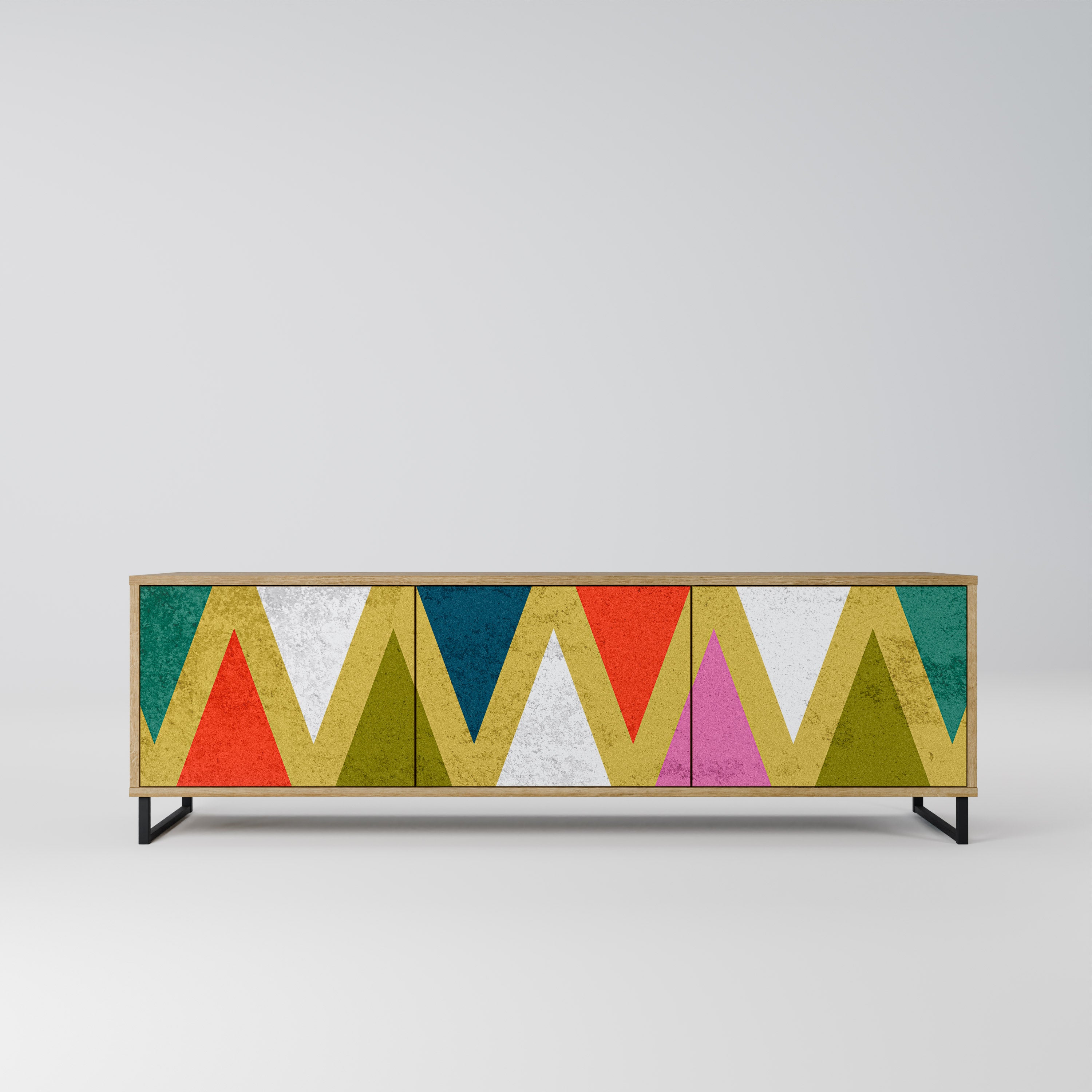 COLORFUL TRIANGLES Szafka RTV 3-drzwiowa