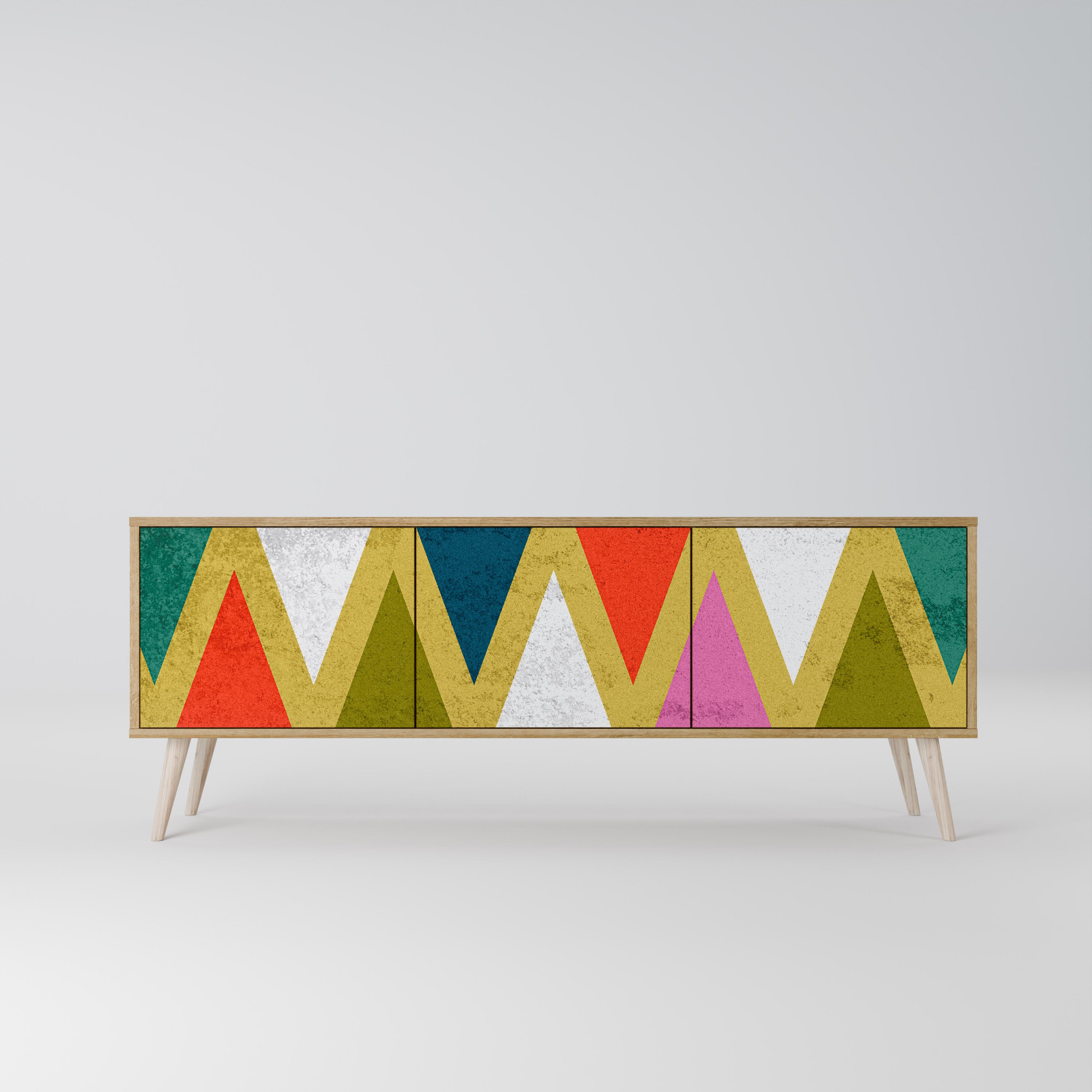 COLORFUL TRIANGLES Szafka RTV 3-drzwiowa