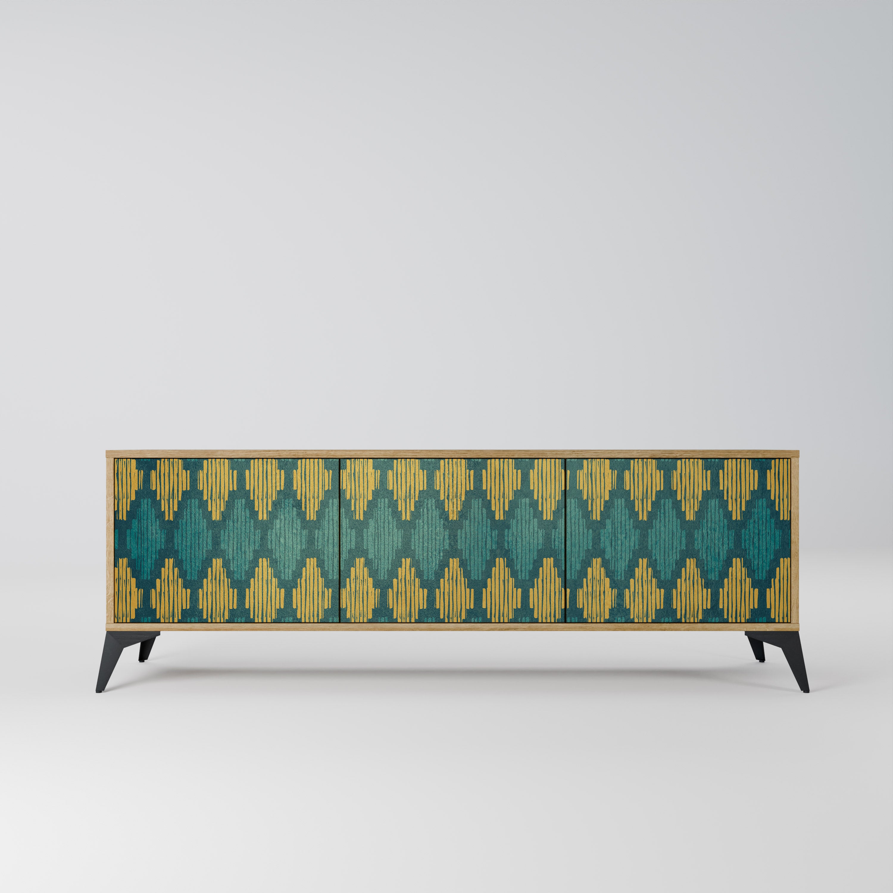 POLYGONS Szafka RTV 3-drzwiowa