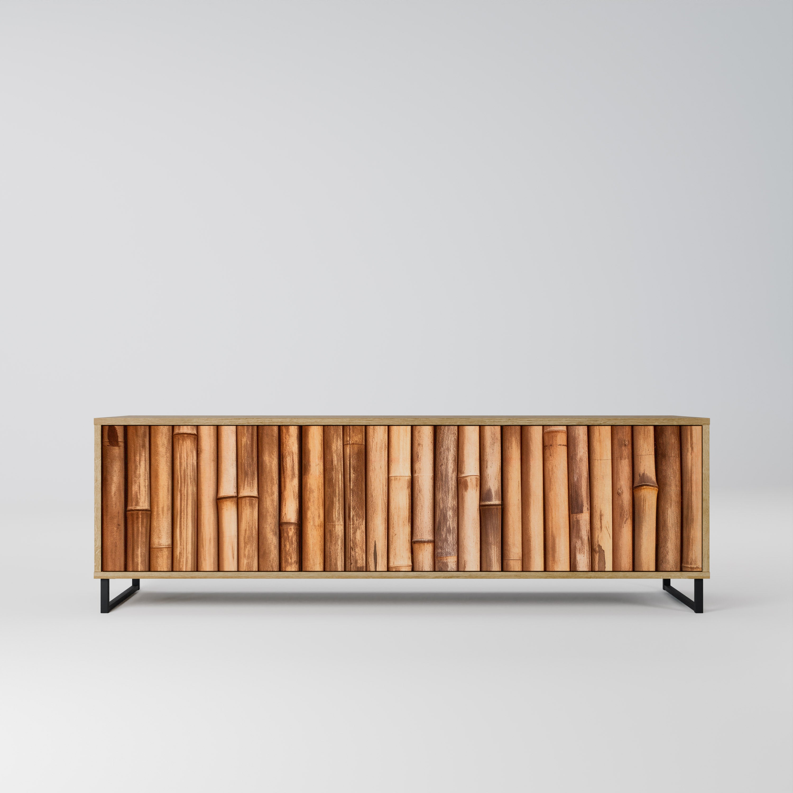 NATURAL WOOD Szafka RTV 3-drzwiowa