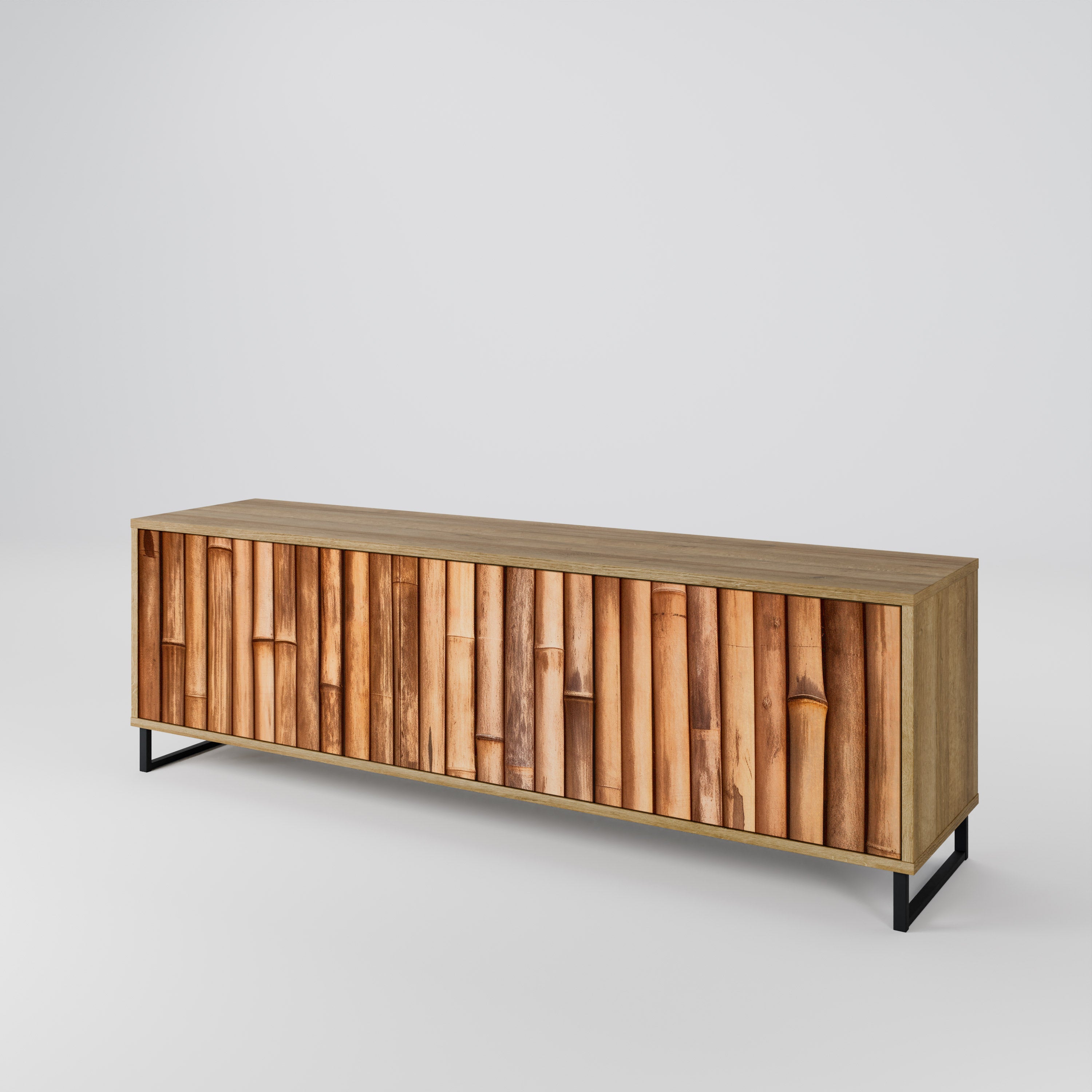 NATURAL WOOD Szafka RTV 3-drzwiowa
