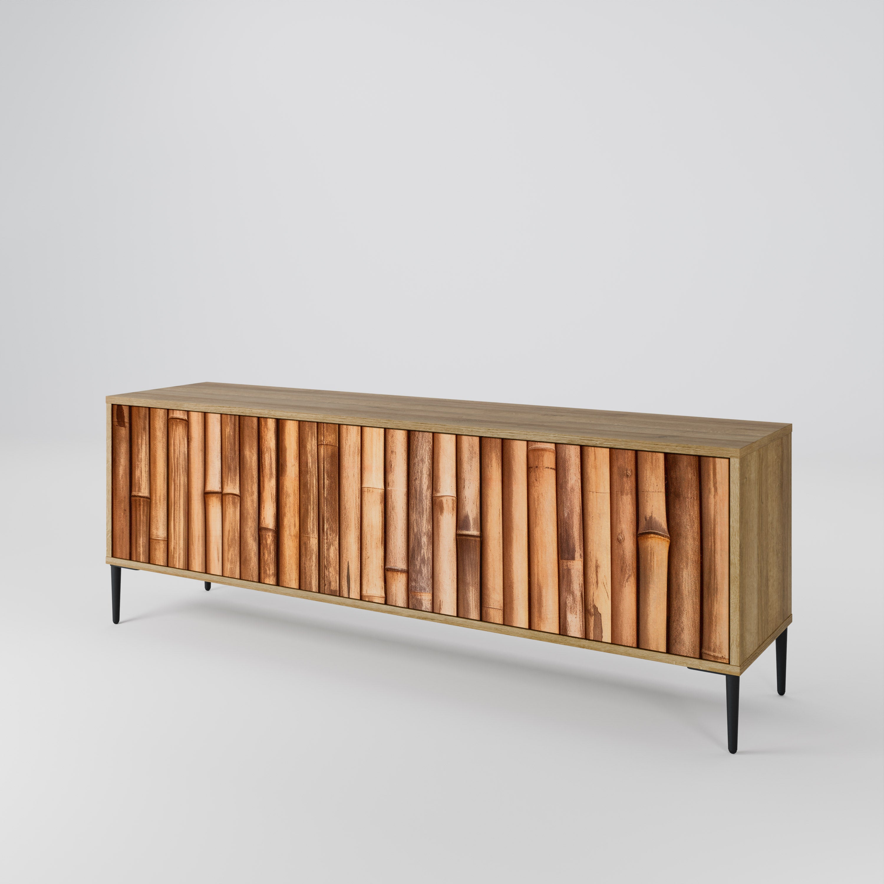NATURAL WOOD Szafka RTV 3-drzwiowa