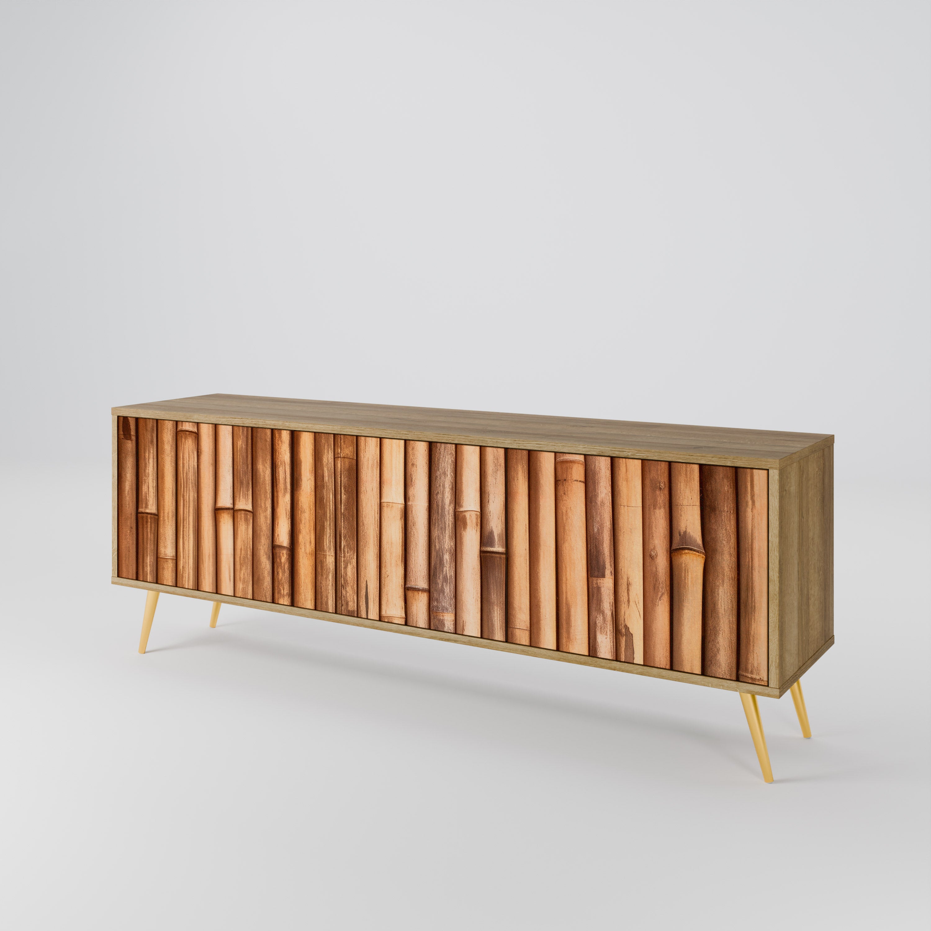 NATURAL WOOD Szafka RTV 3-drzwiowa