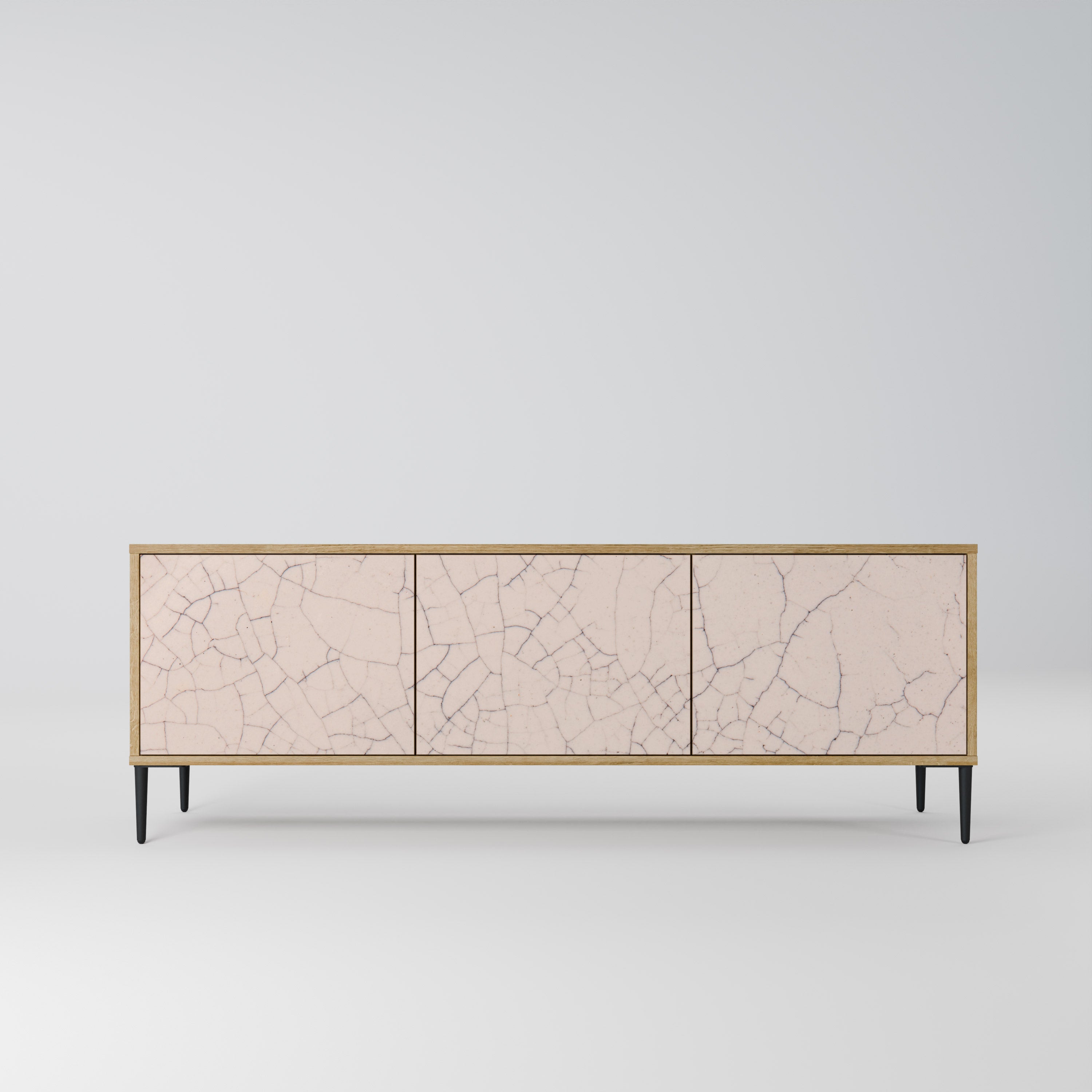 CERAMIC TEXTURE Szafka RTV 3-drzwiowa
