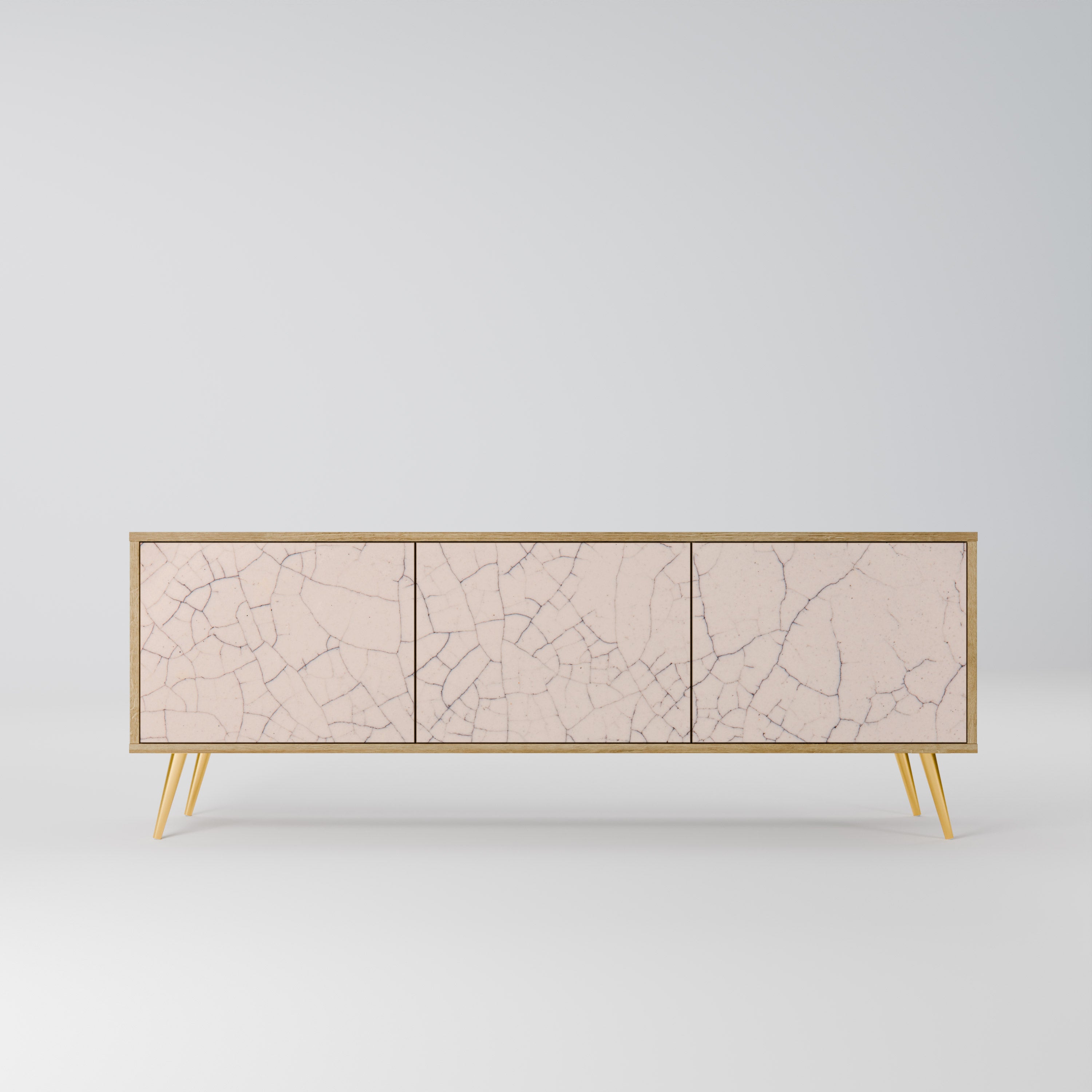CERAMIC TEXTURE Szafka RTV 3-drzwiowa