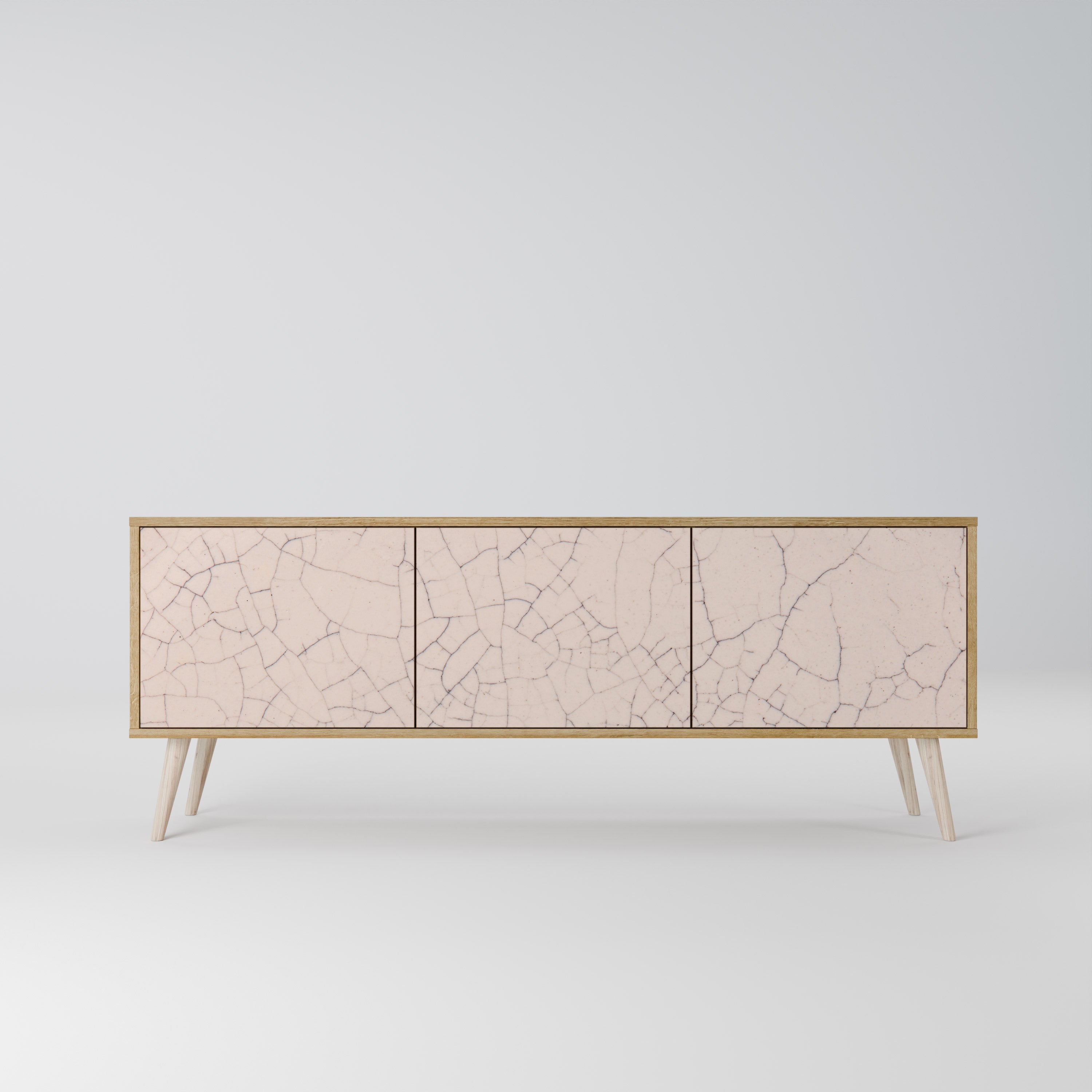 CERAMIC TEXTURE Szafka RTV 3-drzwiowa
