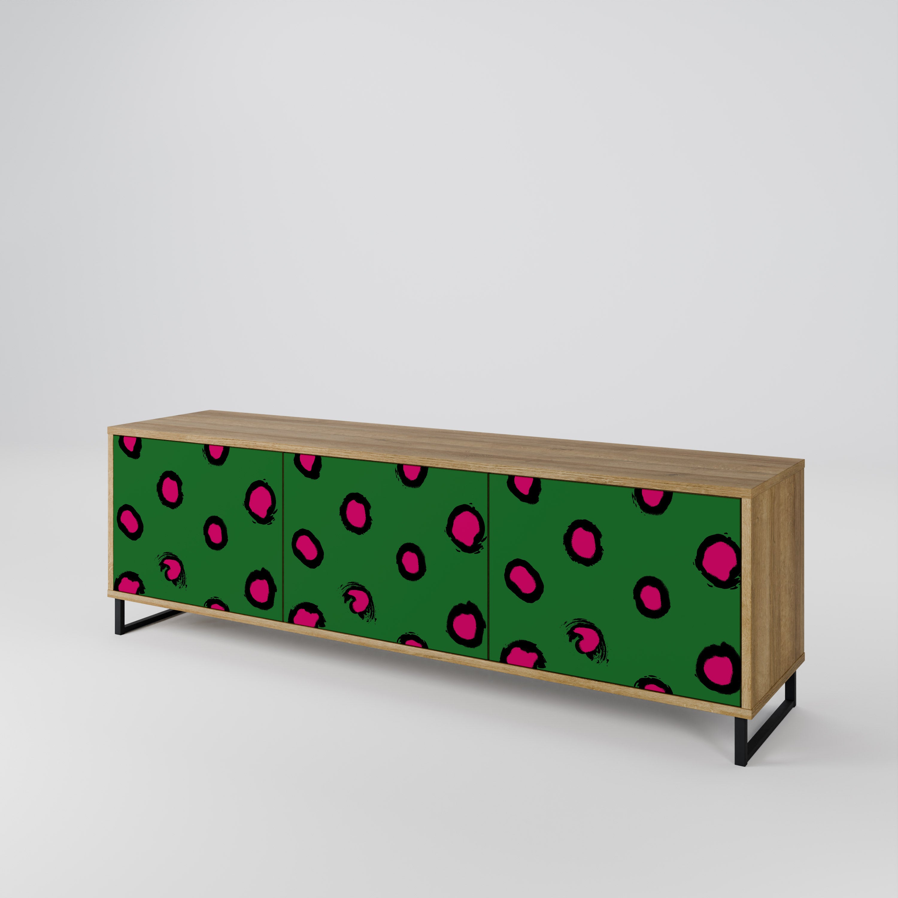 FUNKY SPOTS Szafka RTV 3-drzwiowa