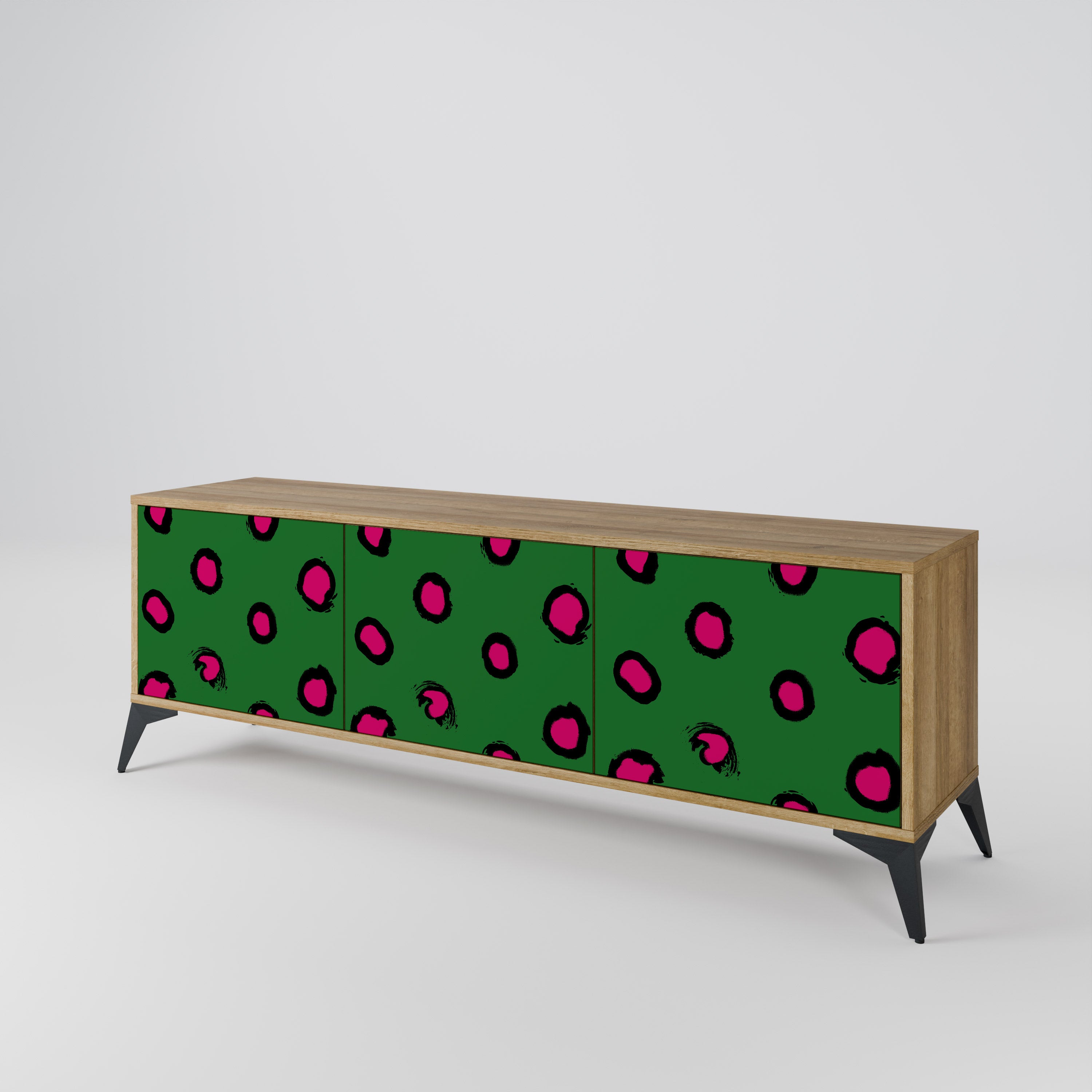 FUNKY SPOTS Szafka RTV 3-drzwiowa