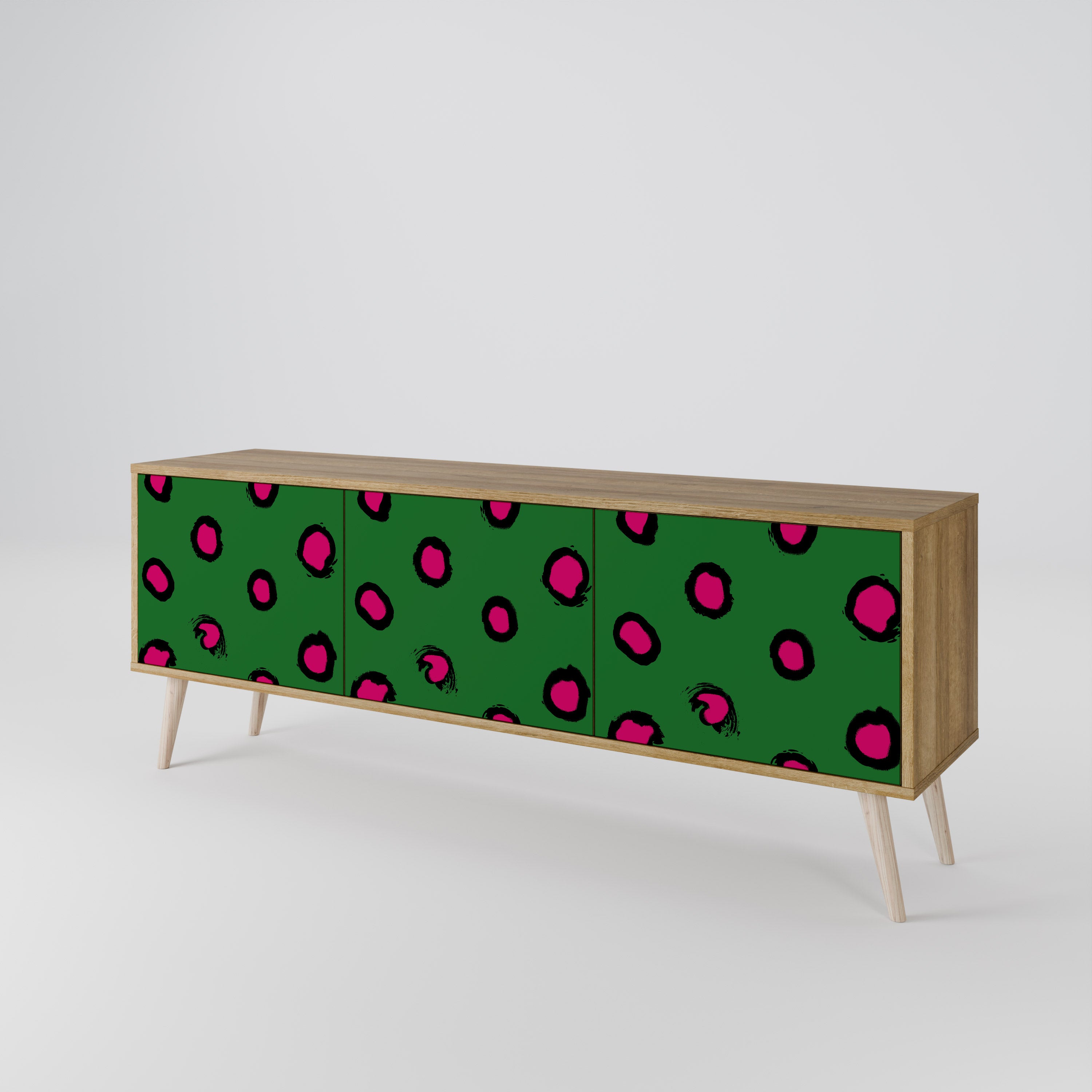 FUNKY SPOTS Szafka RTV 3-drzwiowa