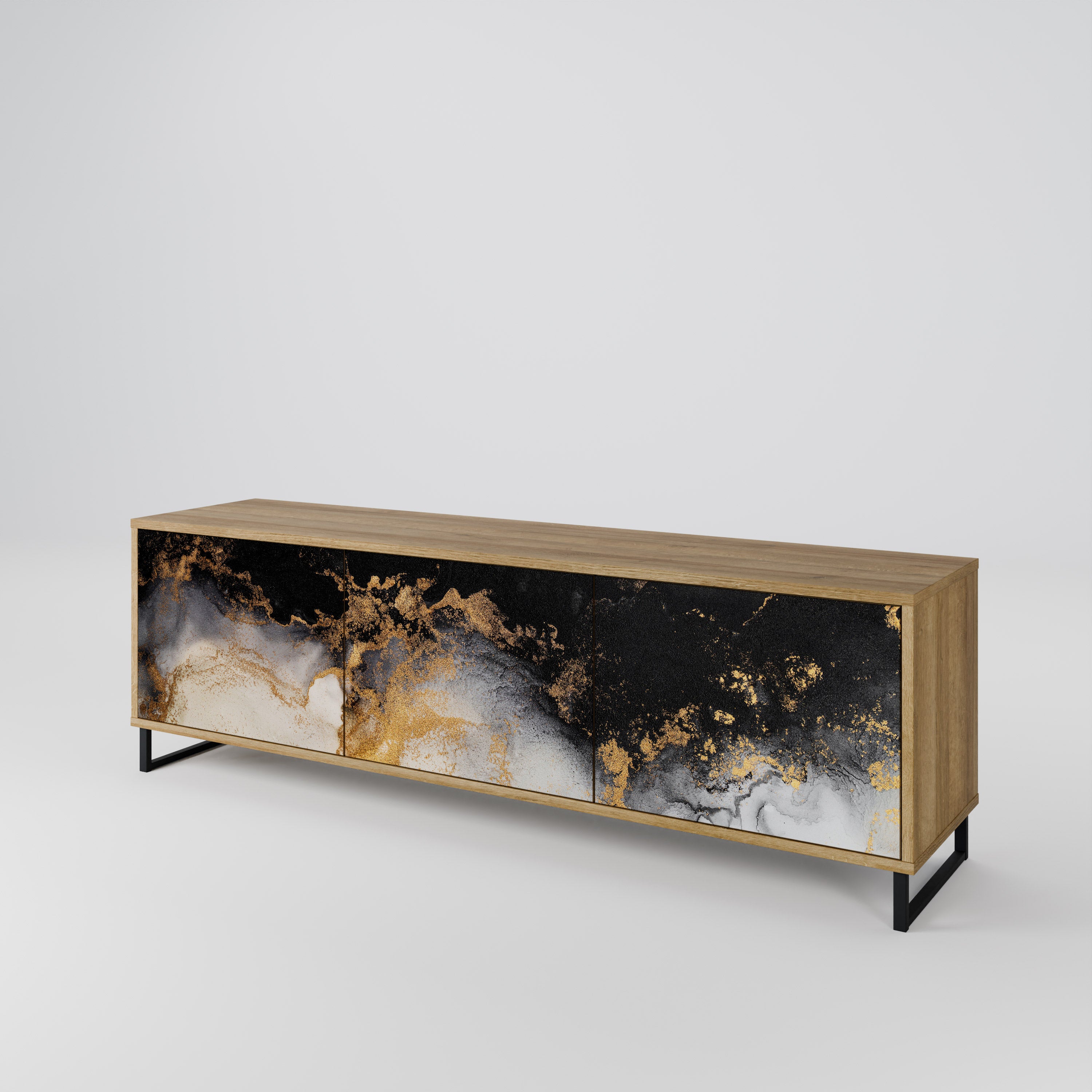 MARBLE OF TOMMORROW Szafka RTV 3-drzwiowa