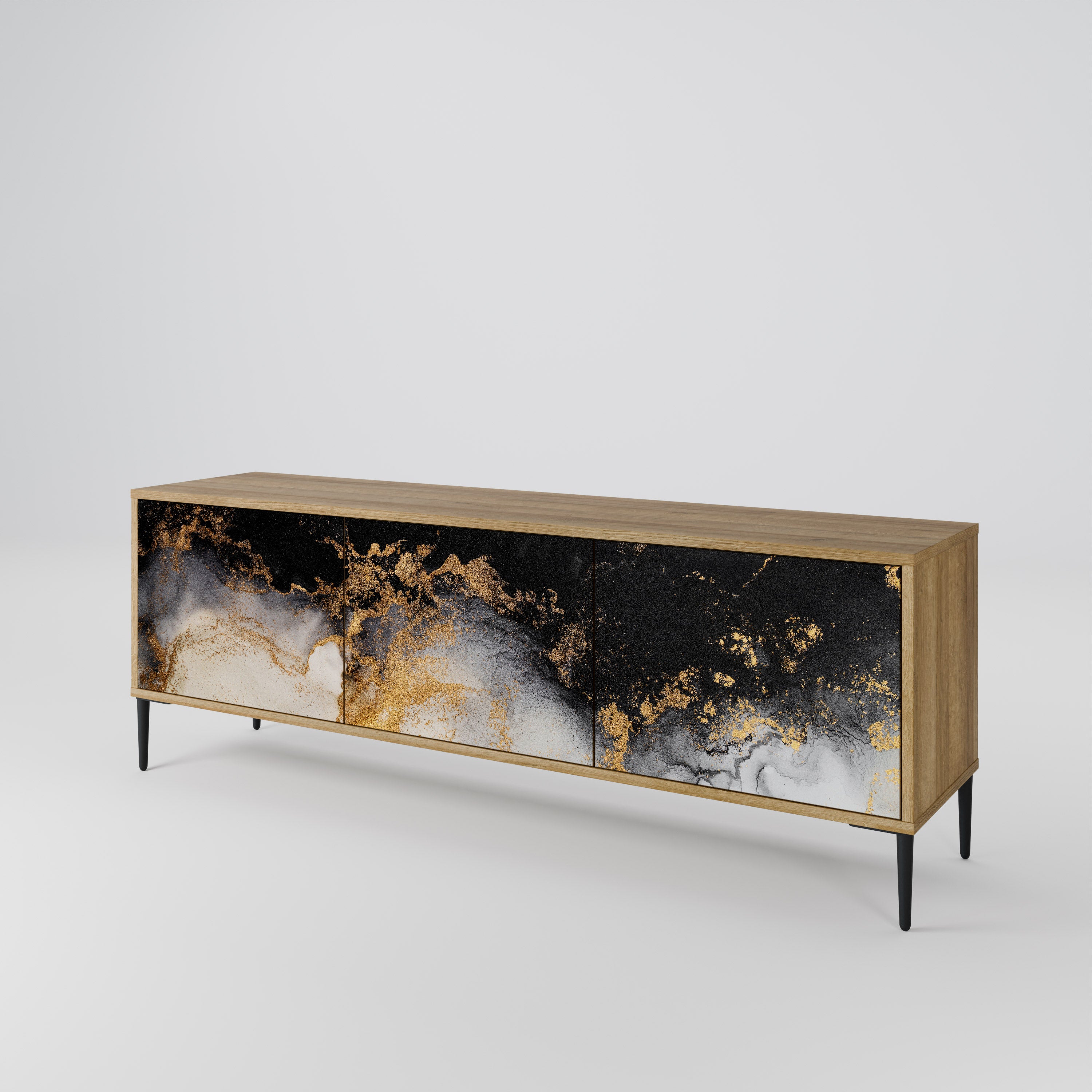 MARBLE OF TOMMORROW Szafka RTV 3-drzwiowa