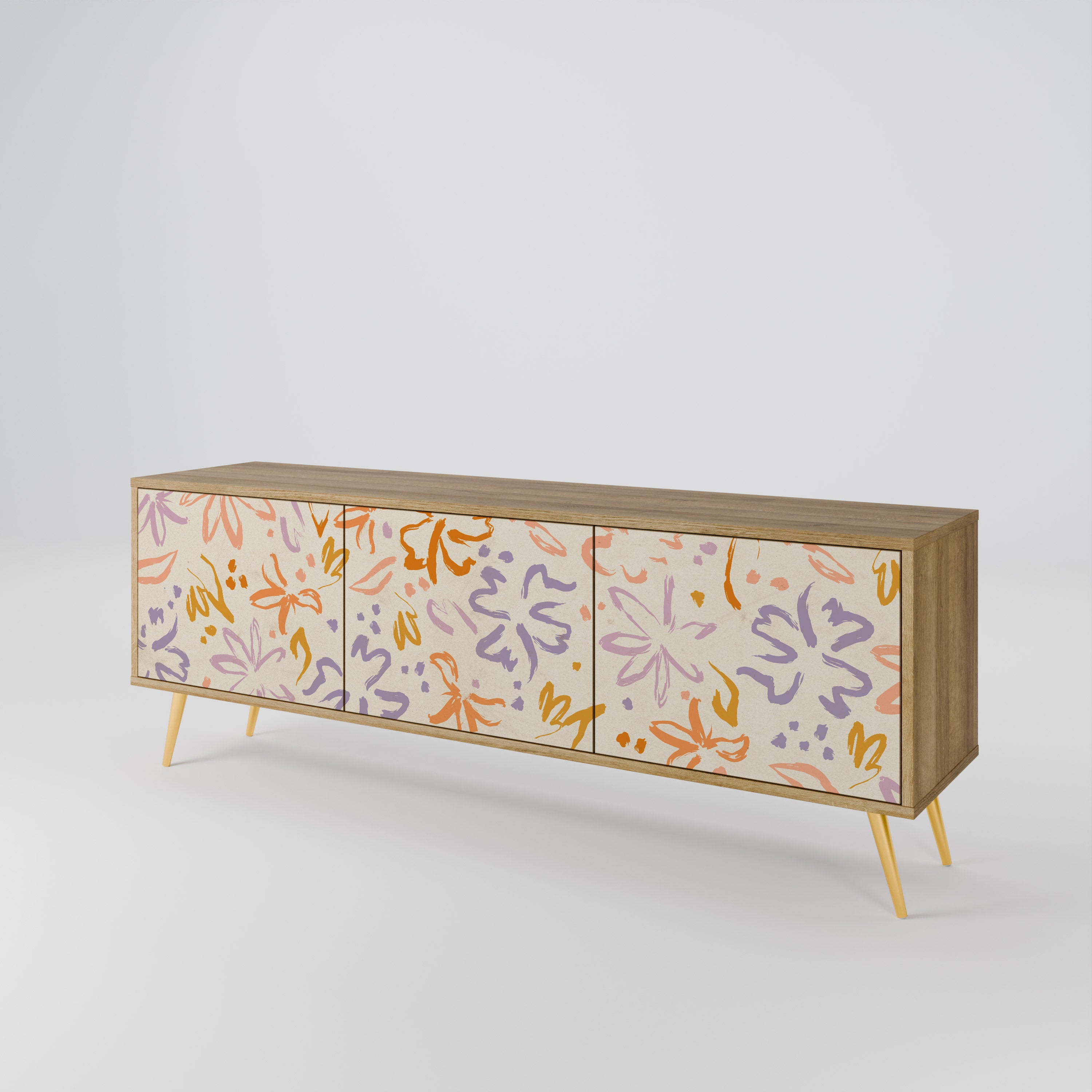 SPRING WHIMSY Szafka RTV 3-drzwiowa