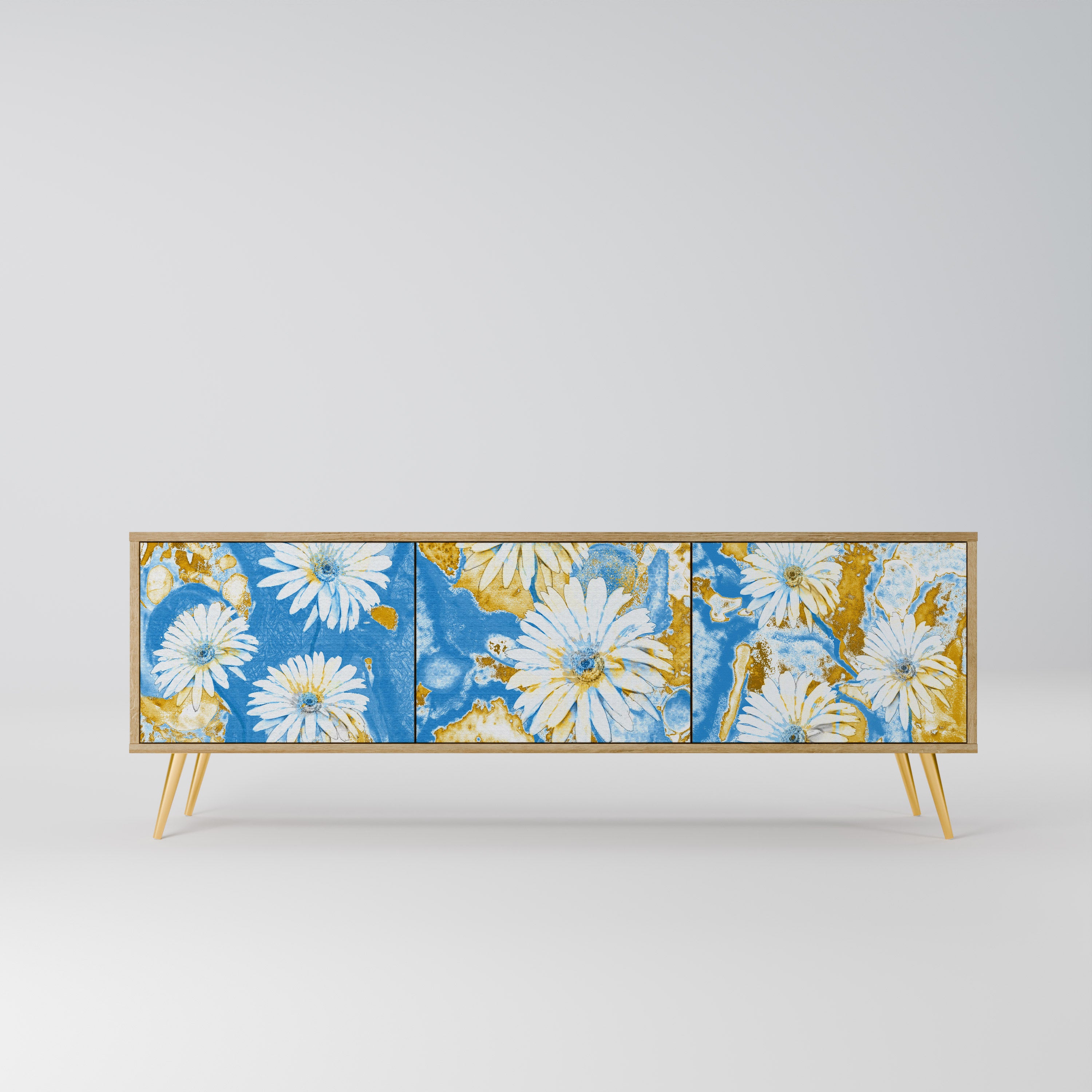 DAISY LUXE Szafka RTV 3-drzwiowa