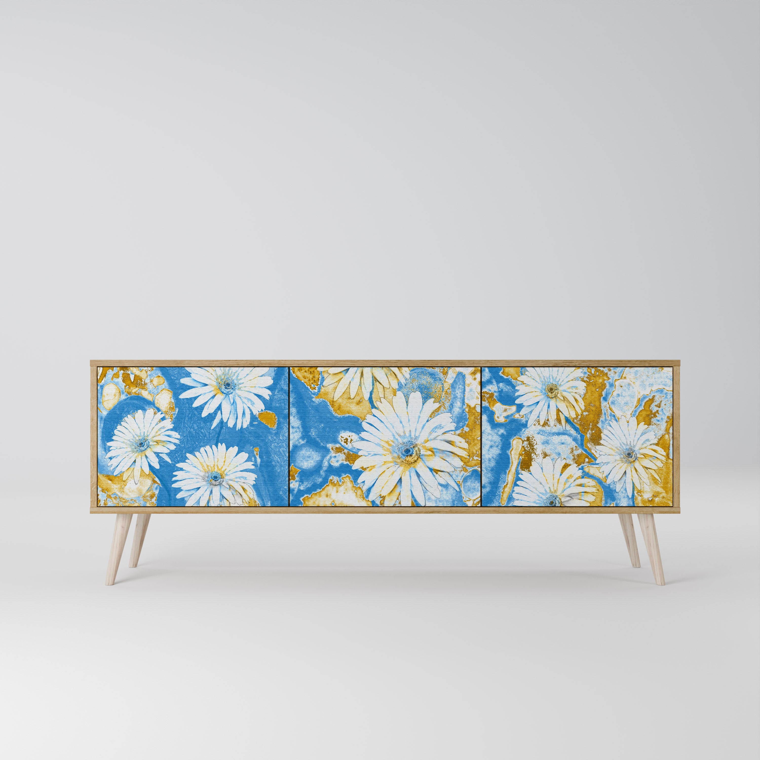 DAISY LUXE Szafka RTV 3-drzwiowa