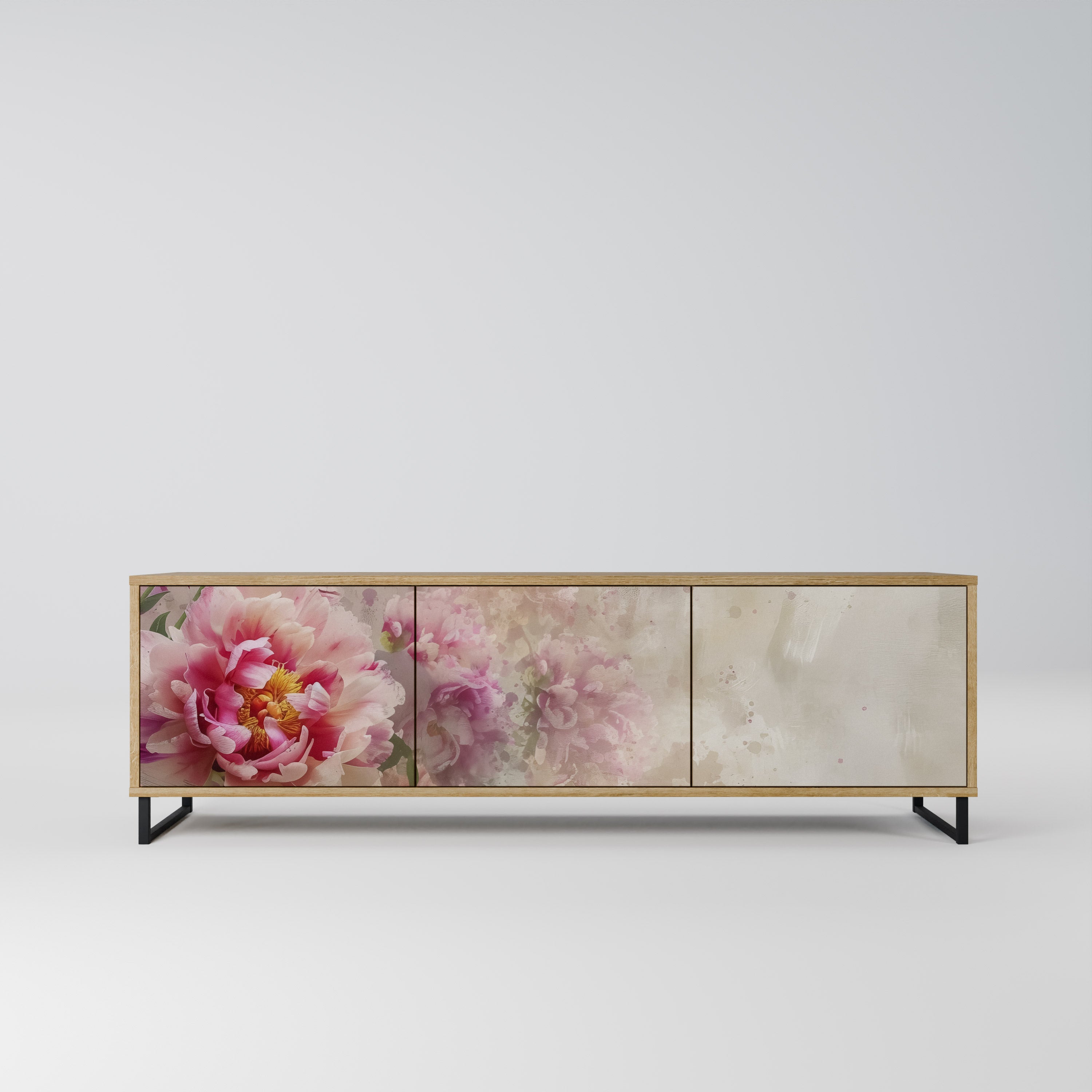 PEONY WHISPER Szafka RTV 3-drzwiowa