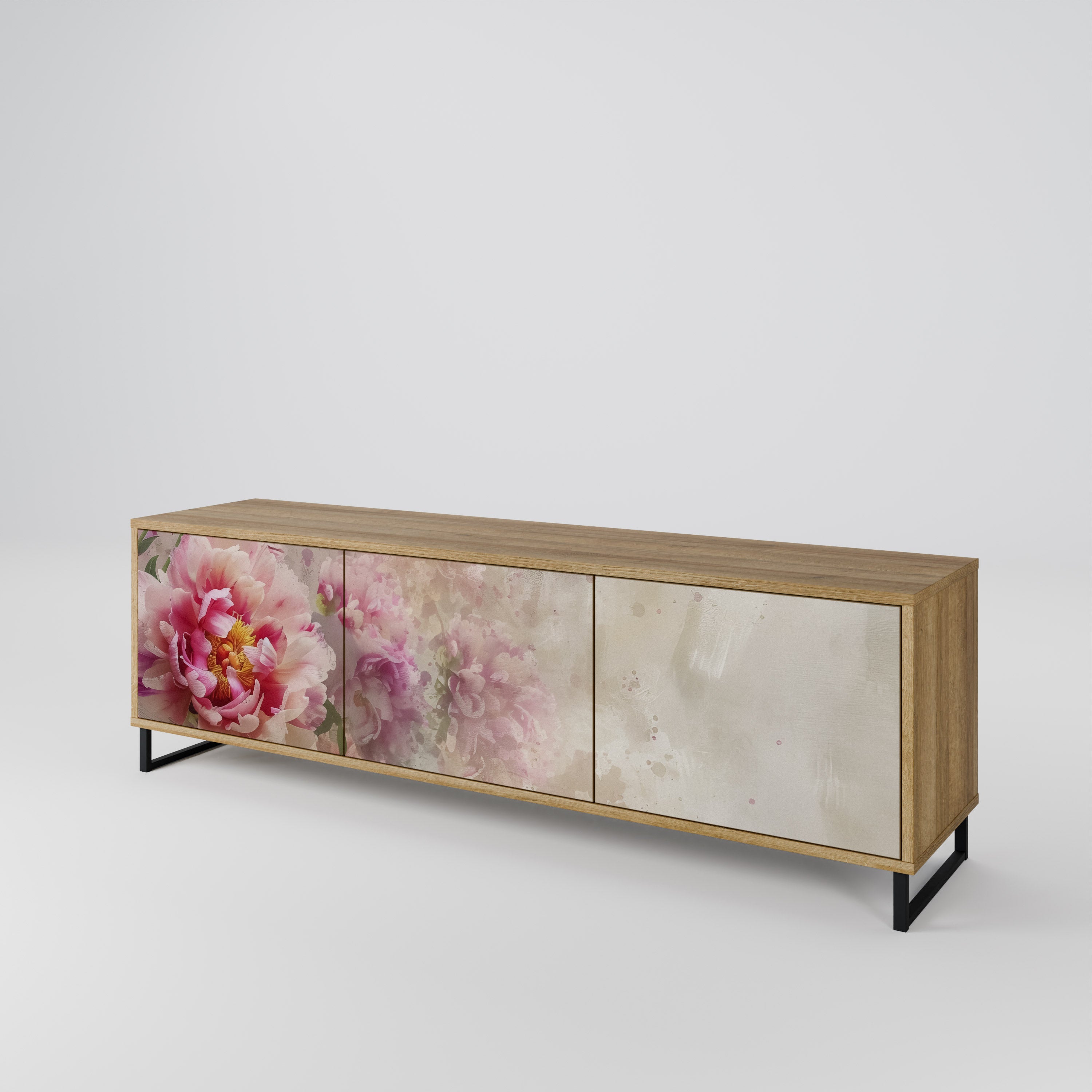 PEONY WHISPER Szafka RTV 3-drzwiowa
