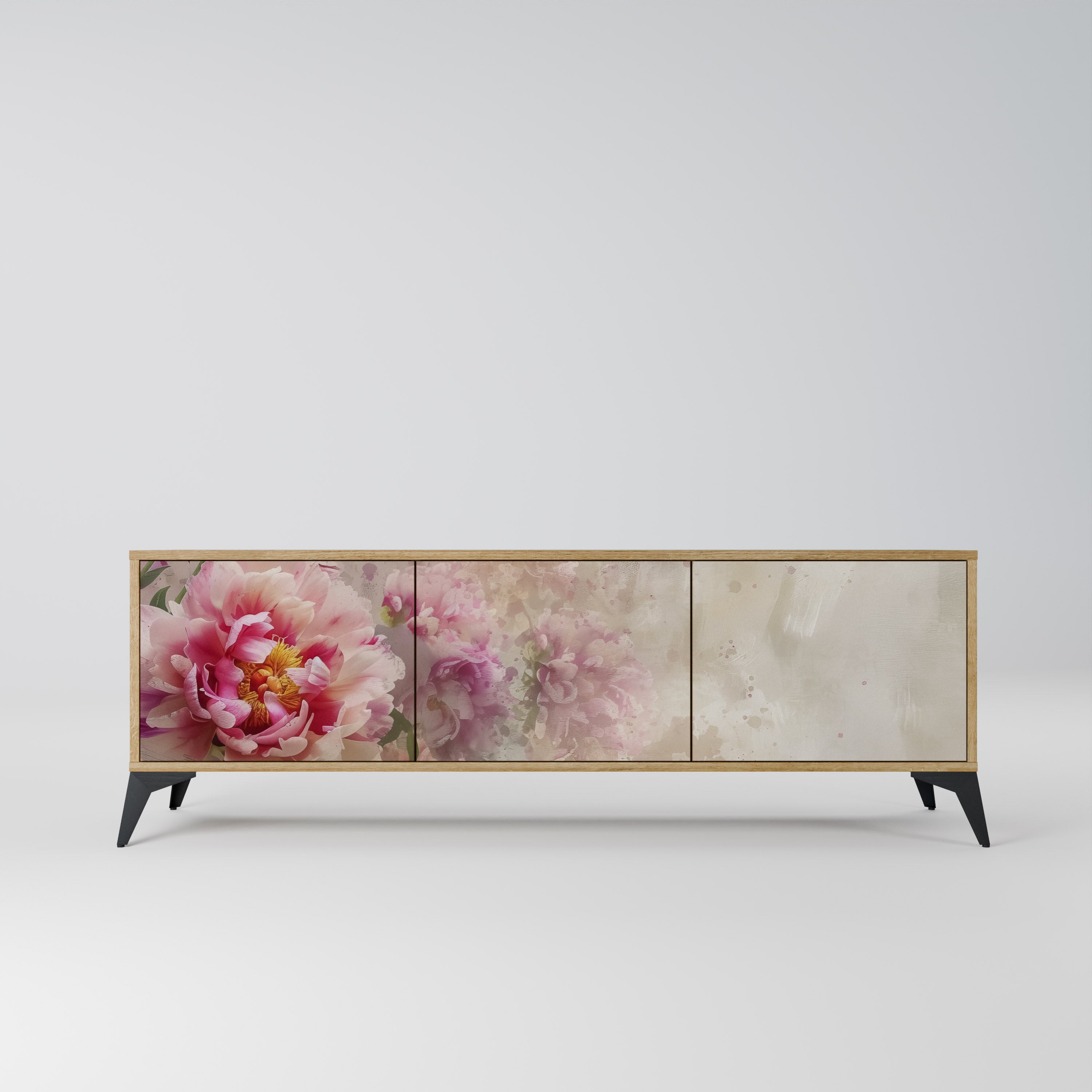 PEONY WHISPER Szafka RTV 3-drzwiowa