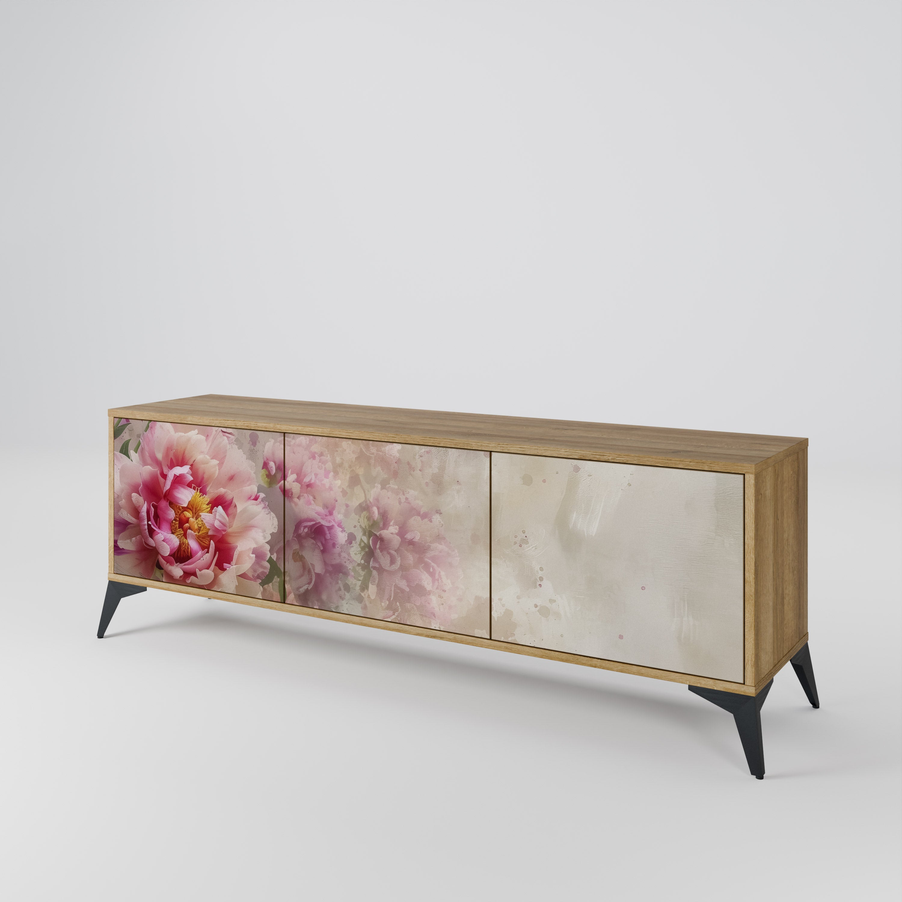 PEONY WHISPER Szafka RTV 3-drzwiowa