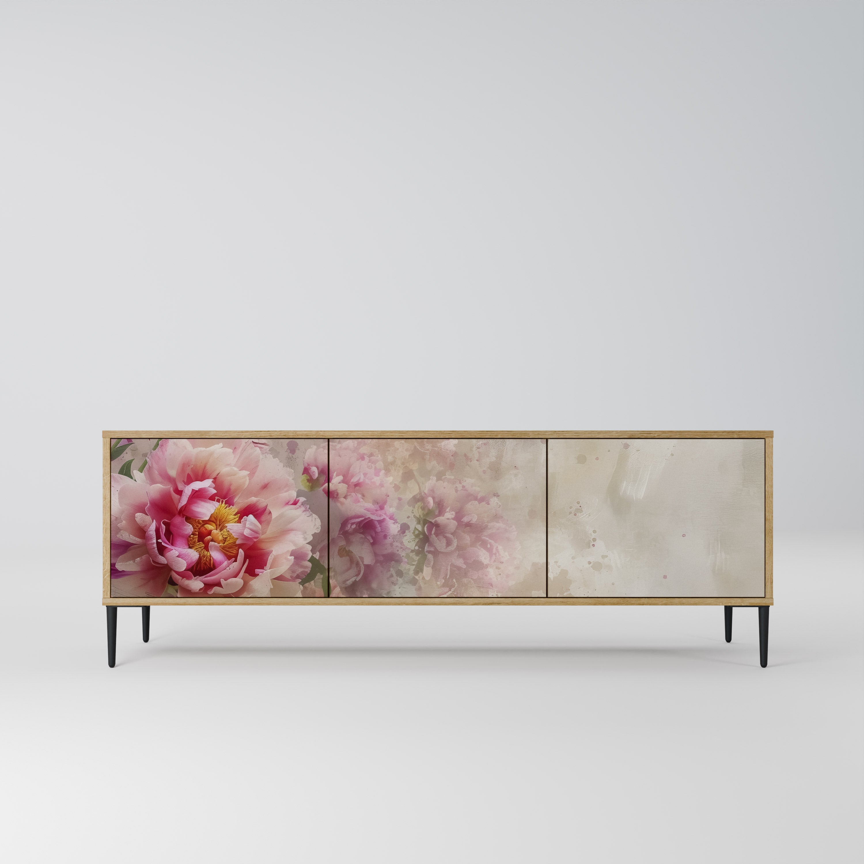 PEONY WHISPER Szafka RTV 3-drzwiowa